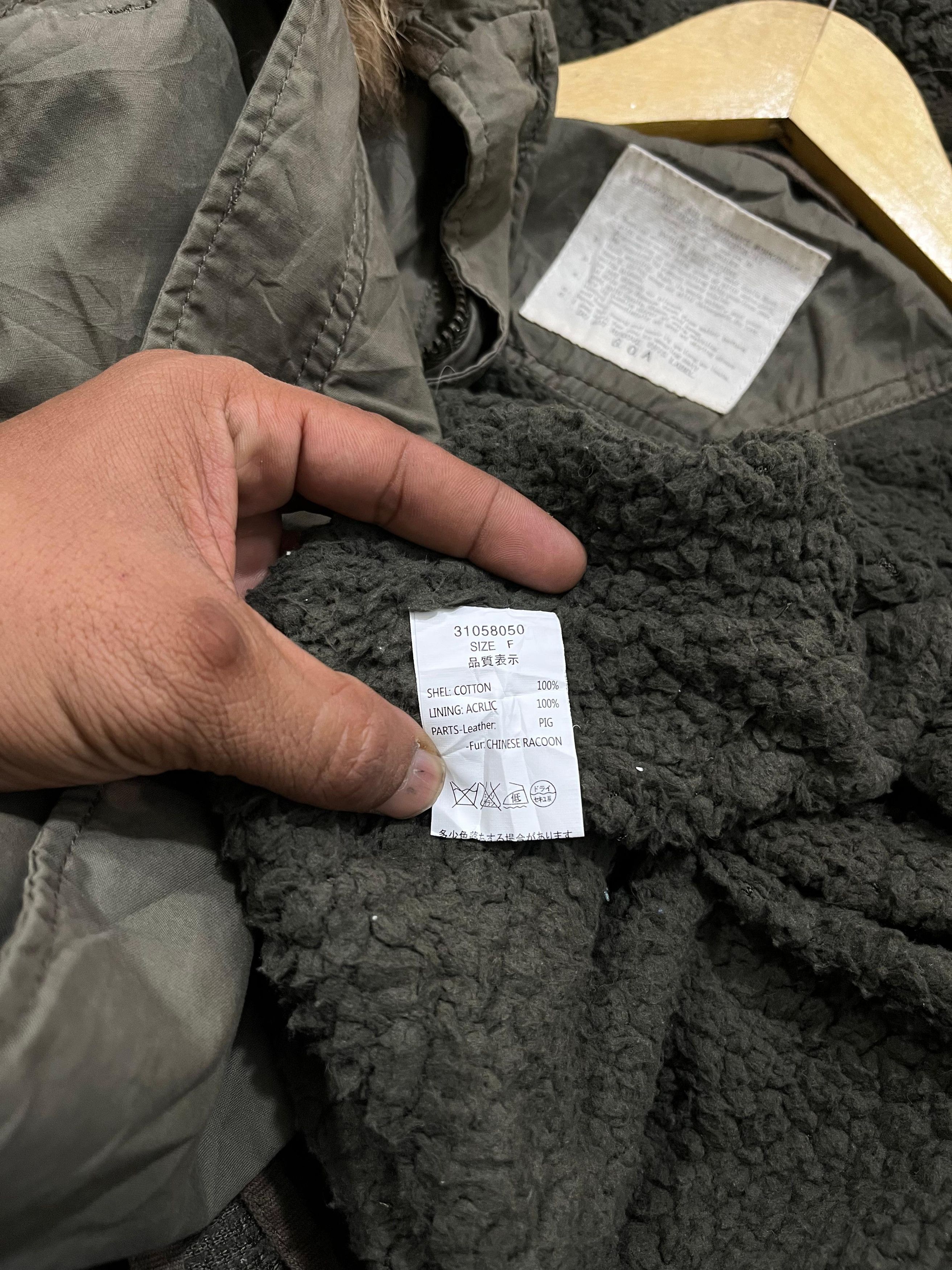 GOA Vintage GOA Bono Flight Fur Racoon Jacket Size US M / EU 48-50 / 2 - 14 Thumbnail