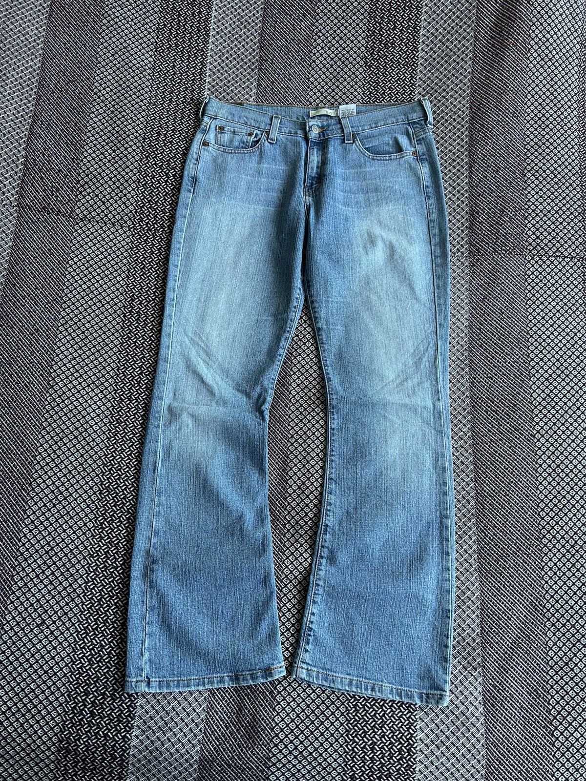 Levi's Vintage Flared Levis 515 Boot Cut Washed 00s Streetwear Y2K Size 32" / US 10 / IT 46 - 1 Thumbnail