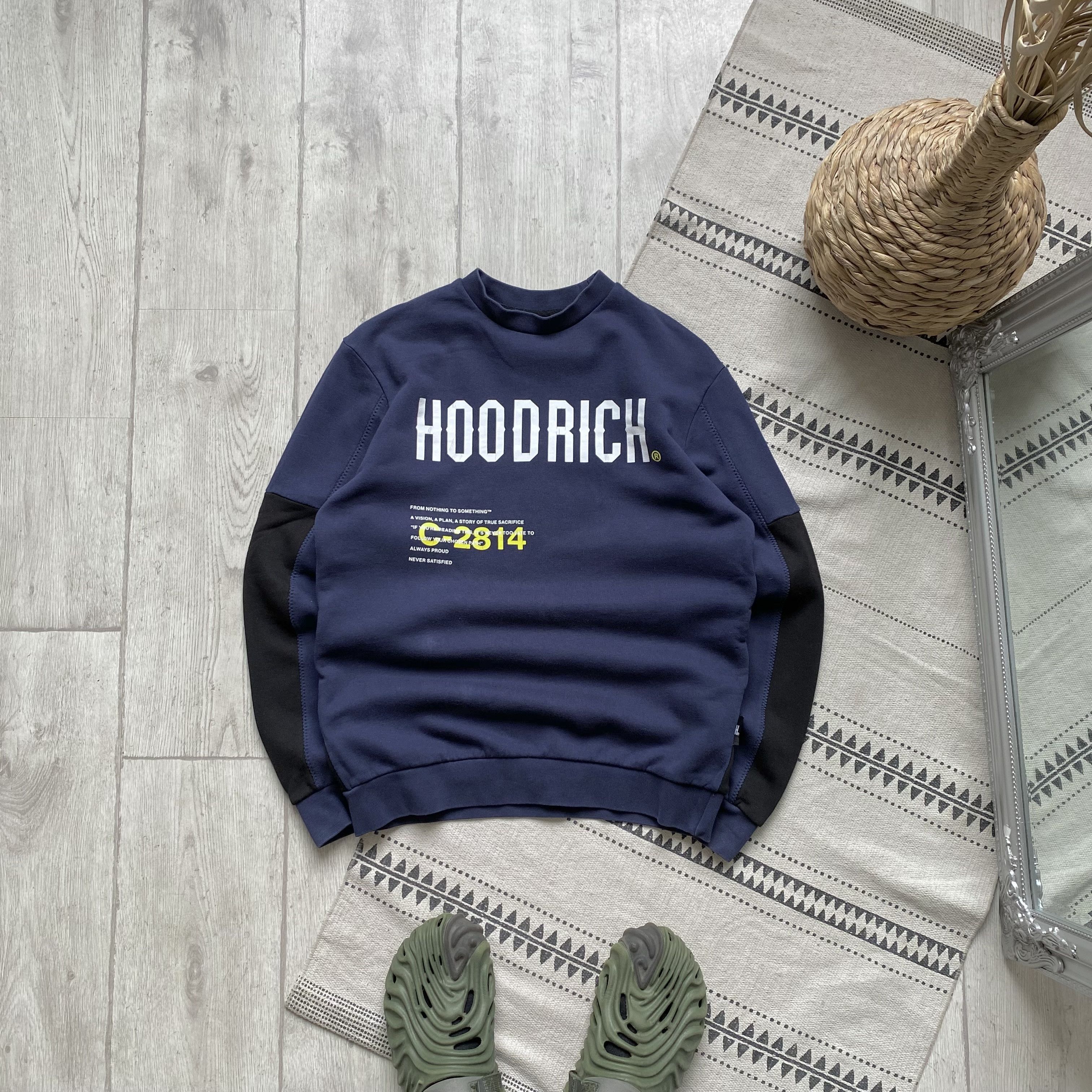 Hoodrich 👟 Drill Hoodrich sweatshirt Big logo Trapstar Cortiez Size US S / EU 44-46 / 1 - 2 Thumbnail