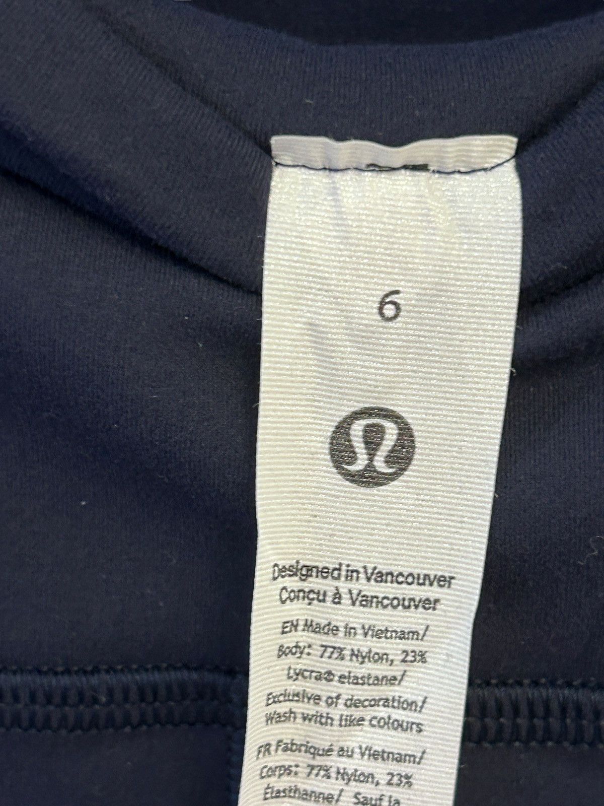 Lululemon Lululemon Wunder Train High-Rise Tight 25" True Navy 6 NWT Size 28" / US 6 / IT 42 - 9 Thumbnail