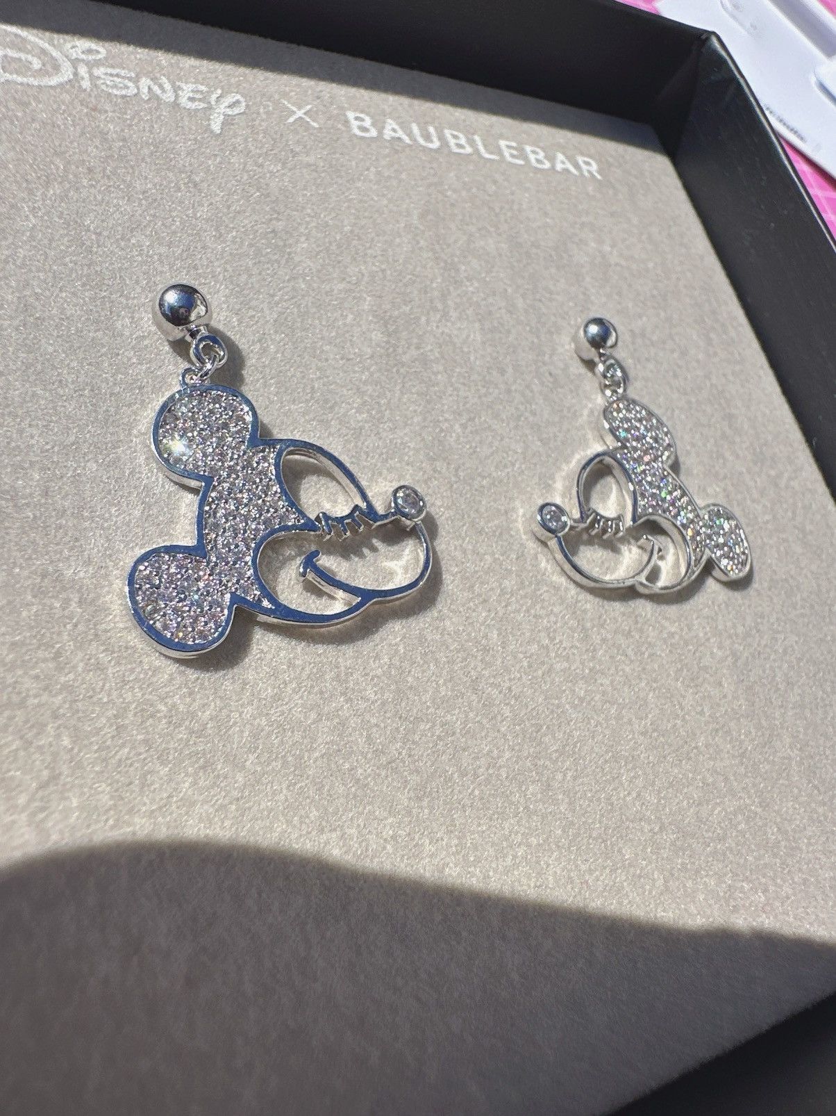 Disney Disney X BAUBLEBAR silver / gold tone diamonds paved Mickey Size ONE SIZE - 6 Thumbnail