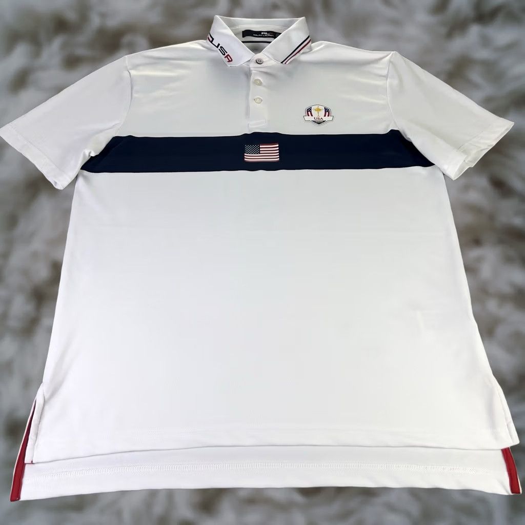 Polo Ralph Lauren White ralph lauren miami polo shirt | Grailed