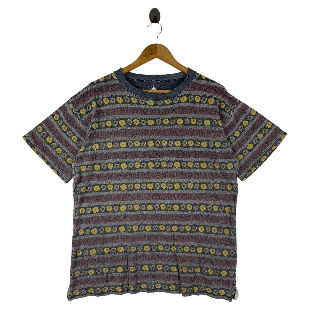 Vintage Vintage Stripe Surfing big logo tee Size US M / EU 48-50 / 2 - 1 Thumbnail