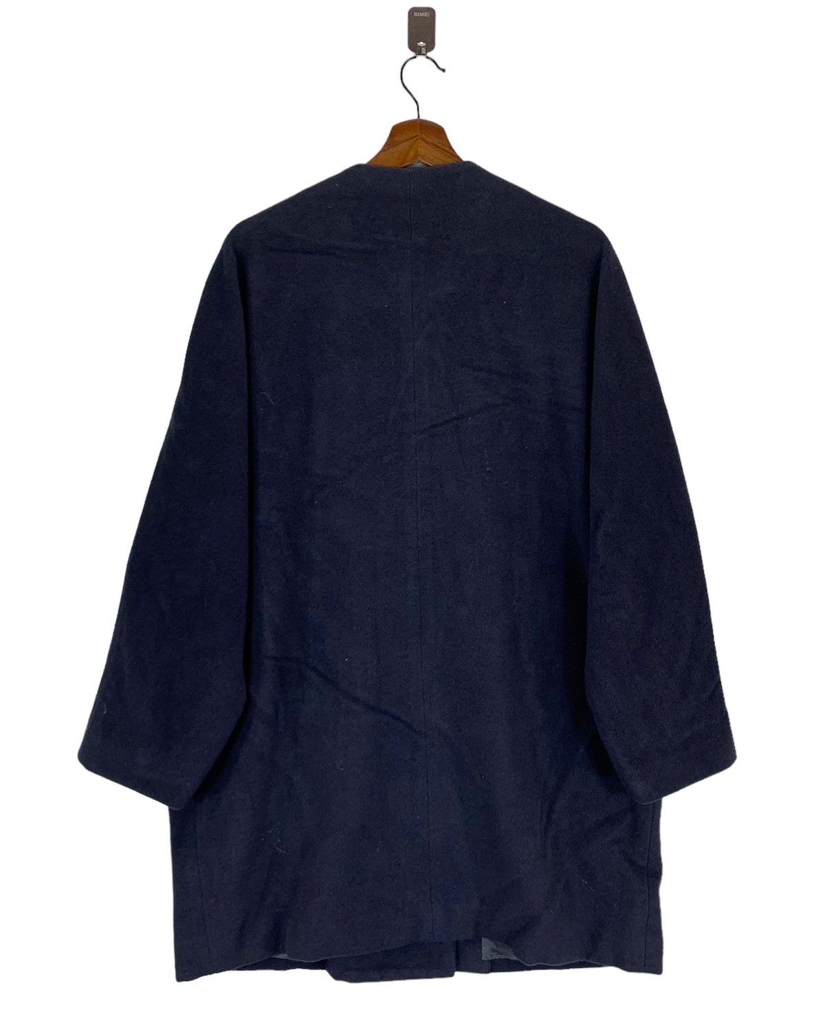 Calvin Klein DESIGNER CALVIN KLEIN COLLECTION WOOL BUTTON COAT Size US M / EU 48-50 / 2 - 8 Thumbnail