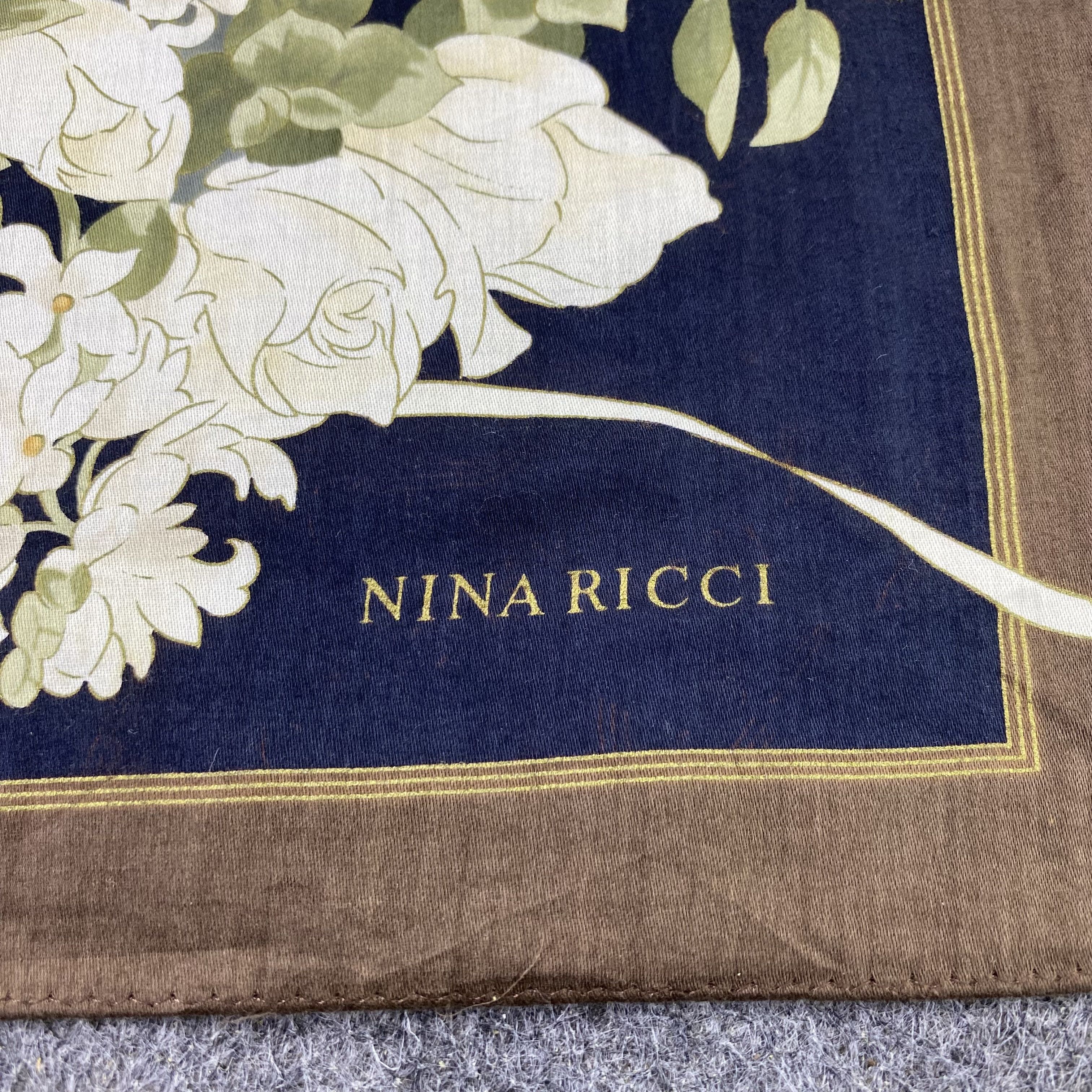 Nina Ricci Nina Ricci Handkerchief Neckerchief Bandana-B2026 Size ONE SIZE - 7 Thumbnail