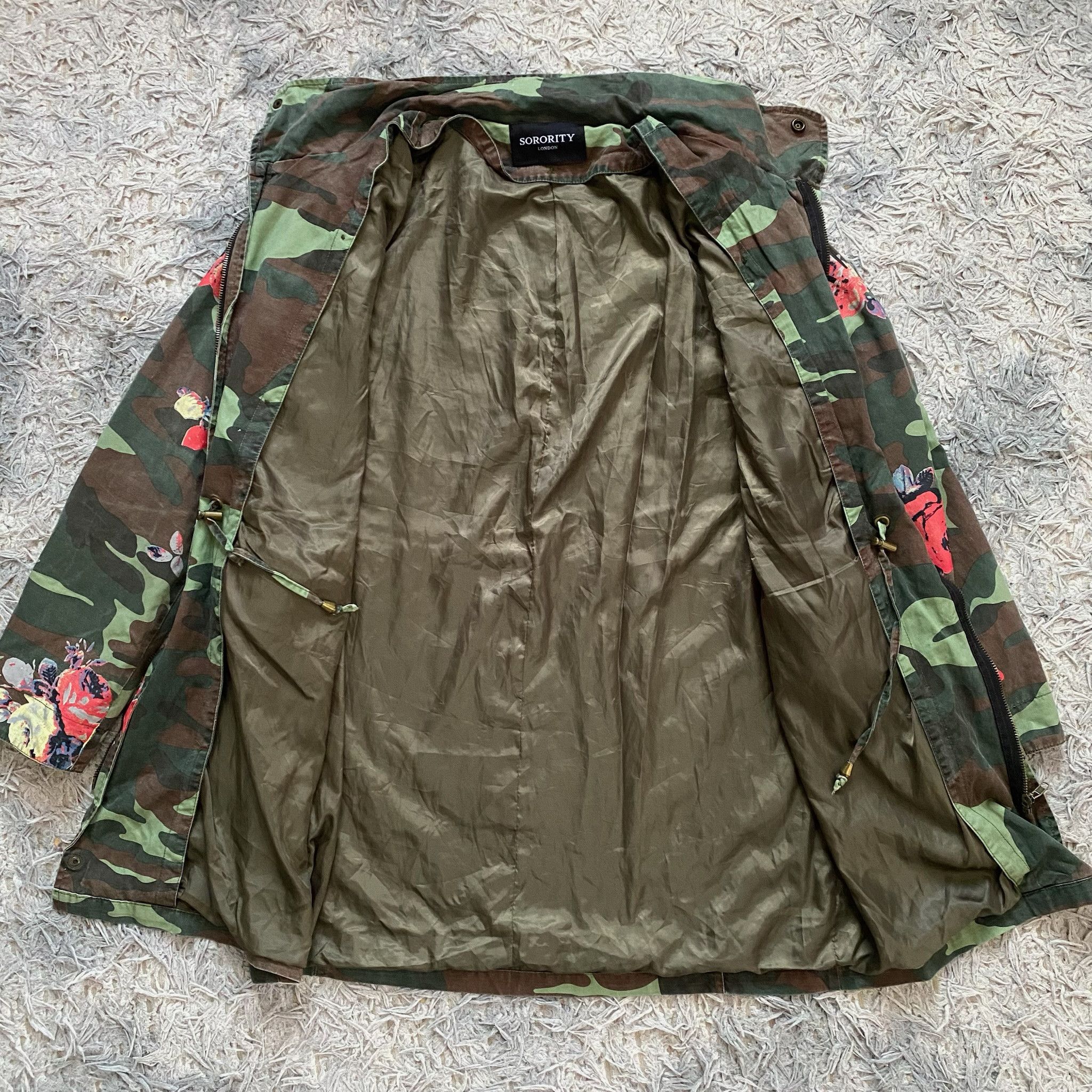 Other Sorority London Camouflage Army Military Streetwear Jacket Size US M / EU 48-50 / 2 - 3 Thumbnail