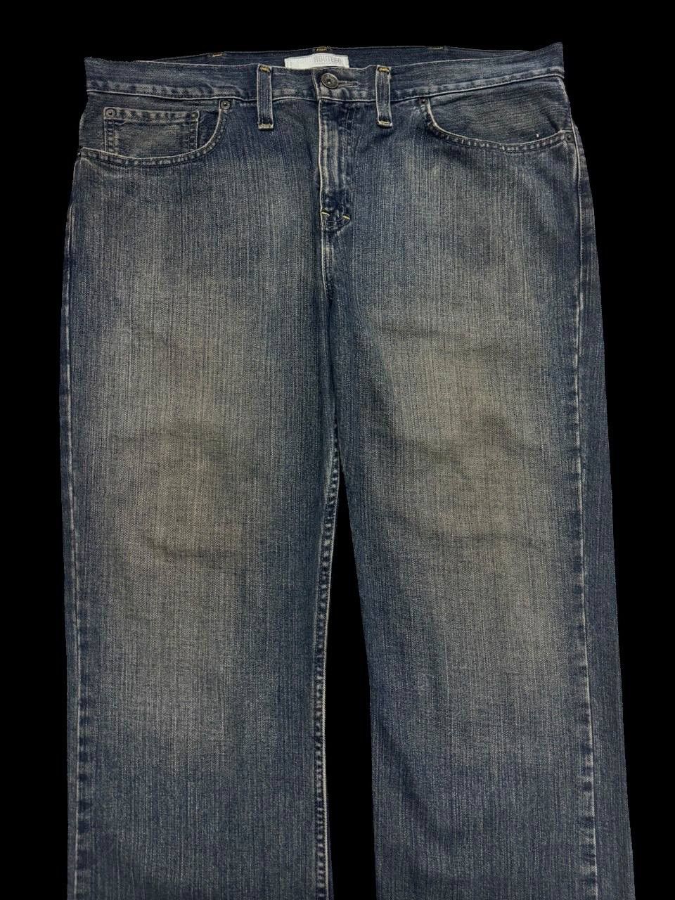 Japanese Brand Waist-36 FLARE 90s Style Route Rusty Mudwash Sick Jeans Size US 36 / EU 52 - 3 Thumbnail