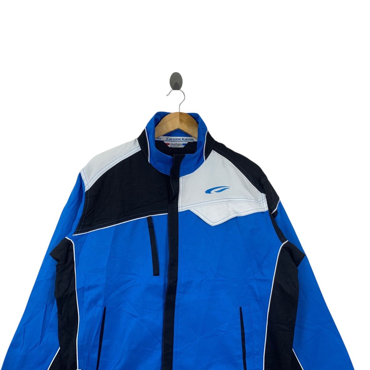 Vintage Vintage CALSONIC KANSEI RACING TEAM Engineer Uniform Jacket Size US XXL / EU 58 / 5 - 2 Thumbnail