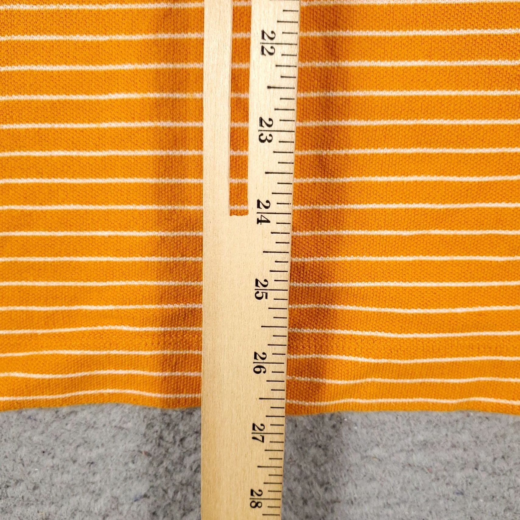 Nautica Nautica Polo Shirt Mens XL Orange Striped Short Sleeve Casual Button-Front Classic Colorful Preppy Shirt Mens XL Orange Size US XL / EU 56 / 4 - 5 Thumbnail