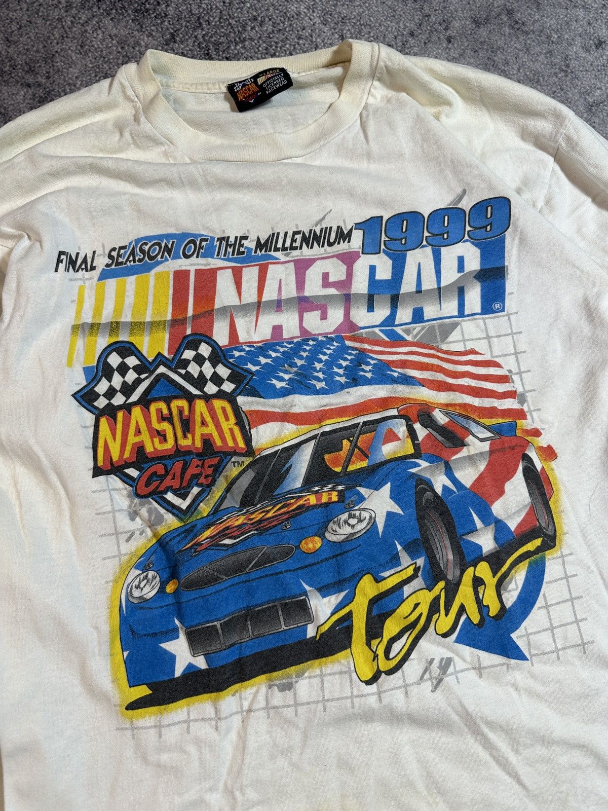 NASCAR Vintage NASCAR 1999 Long Sleeve Racing Moto Streetwear XL Size US XL / EU 56 / 4 - 2 Thumbnail