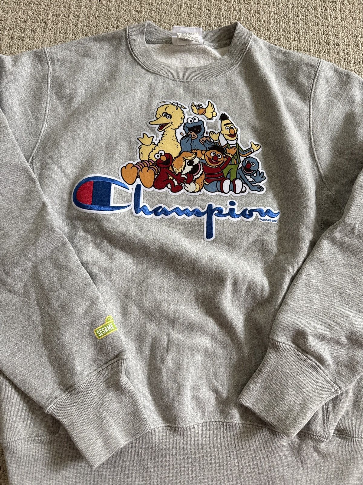 Champion × Vintage Champion x sesame Street crewneck Size US S / EU 44-46 / 1 - 5 Thumbnail