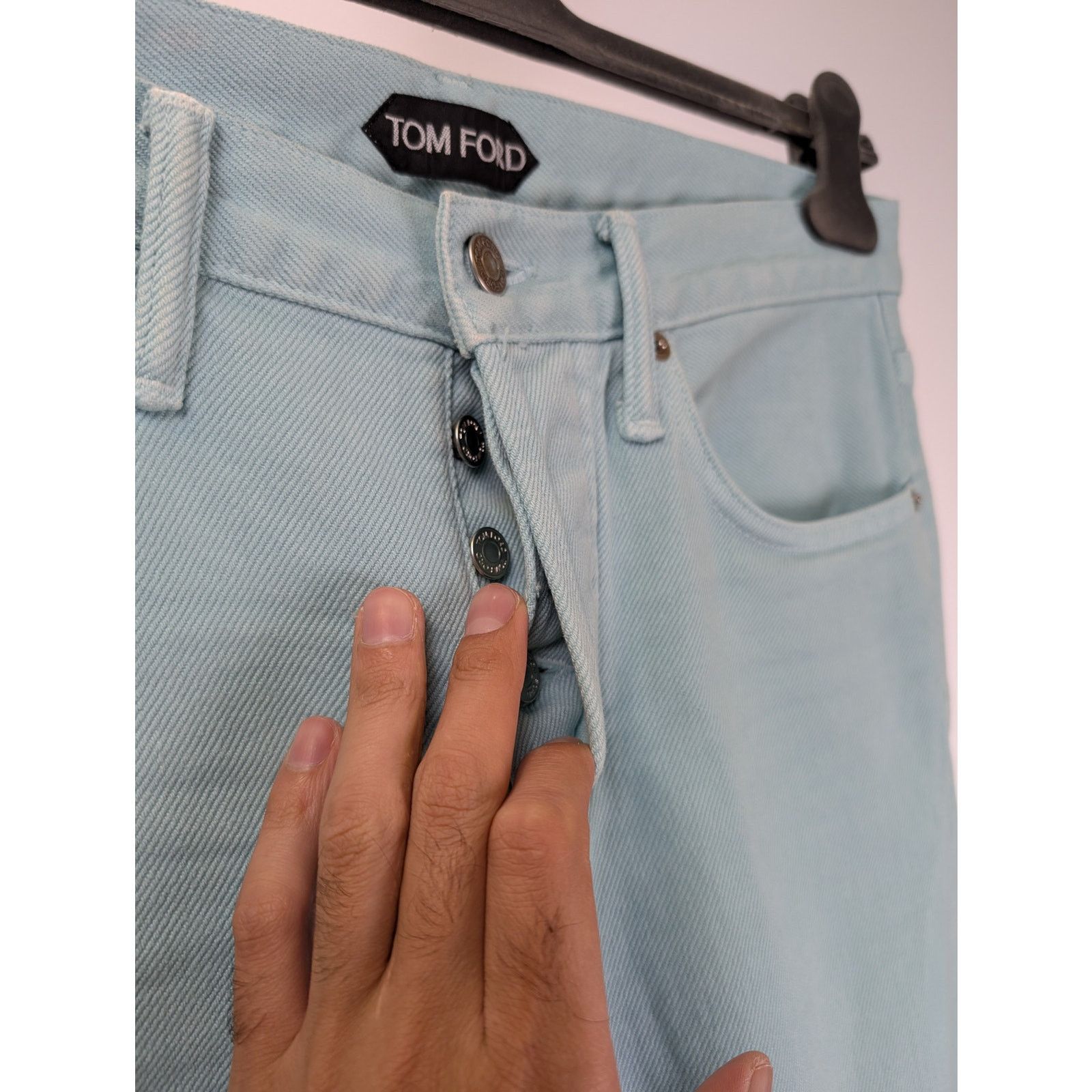 Tom Ford o1rshd1 Denim Stright Pants in Blue Size US 30 / EU 46 - 5 Thumbnail