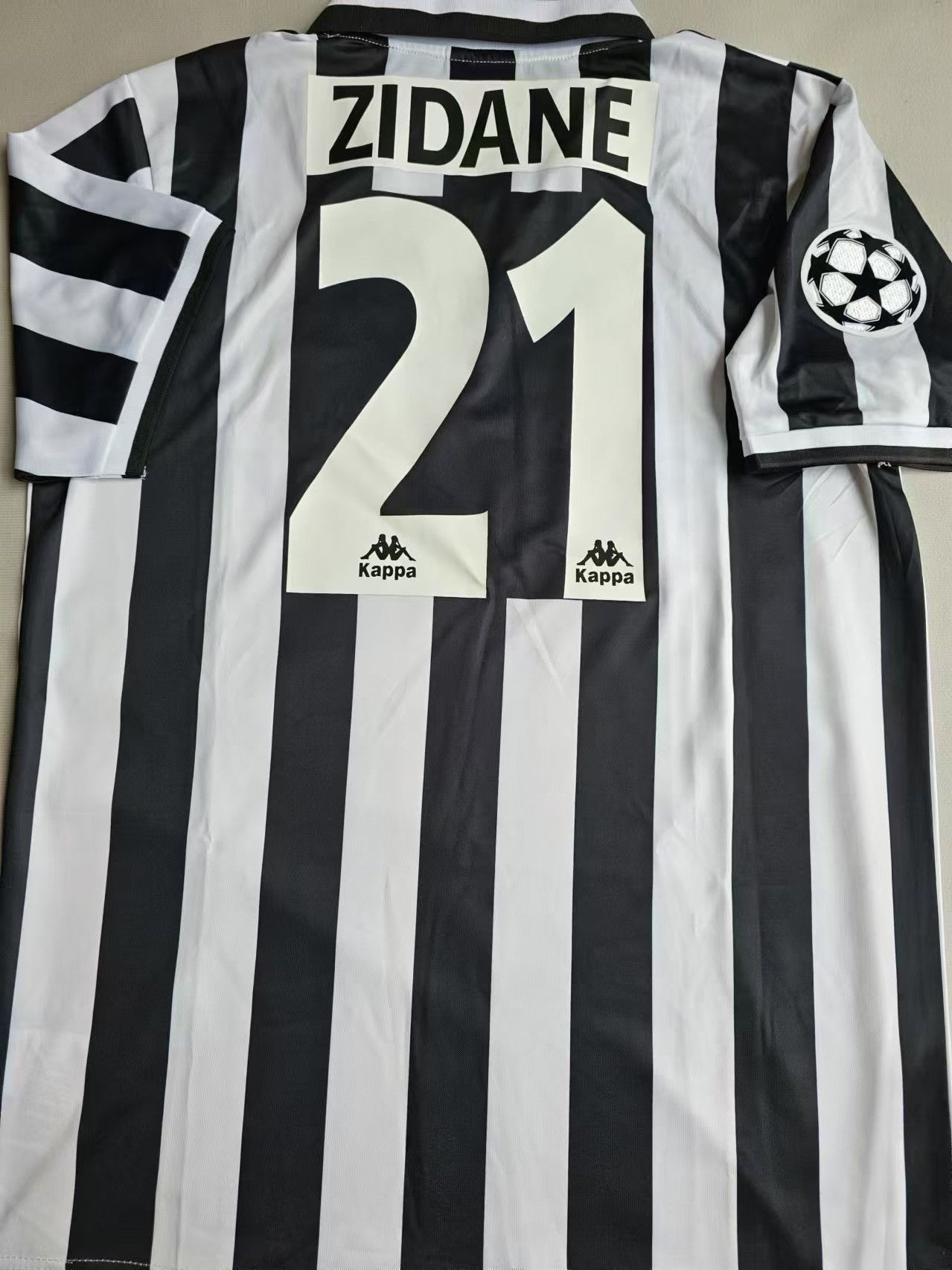 1995 97 Juventus 21 Zidane Jersey Home - Jerseys