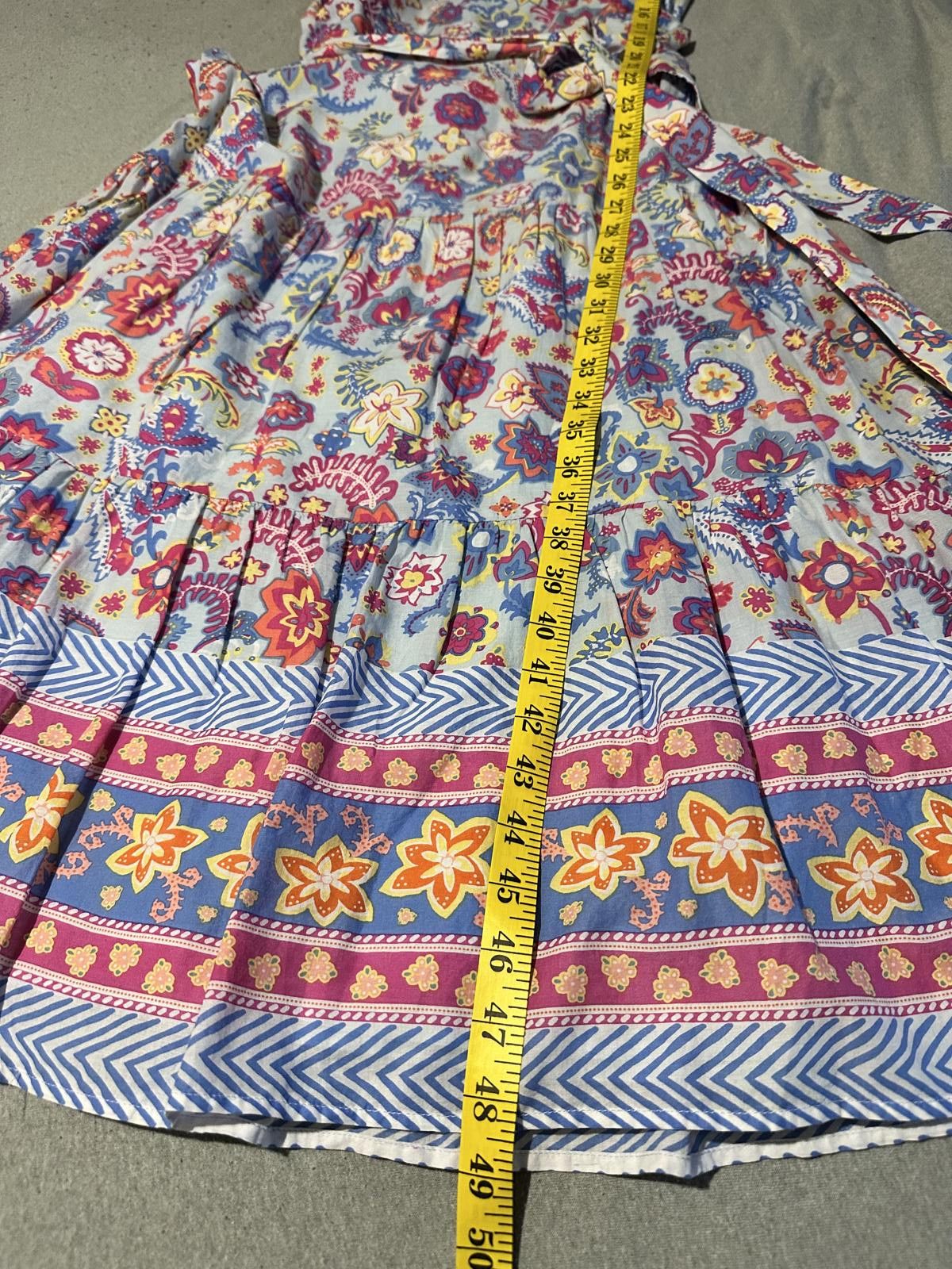 Designer Talbots Floral Maxi Dress - Size 8p Size ONE SIZE - 10 Thumbnail