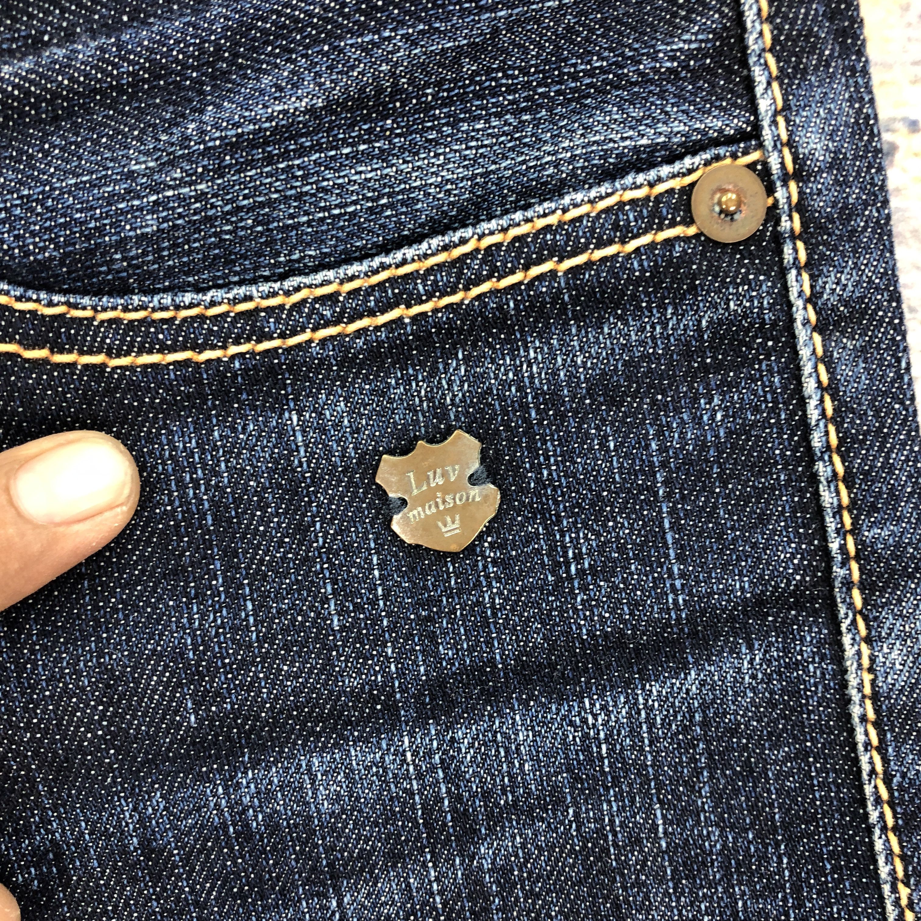 Japanese Brand Japanese Luv Maison Jeans Selvedge Jack Rose Denim Redline Size US 30 / EU 46 - 10 Thumbnail