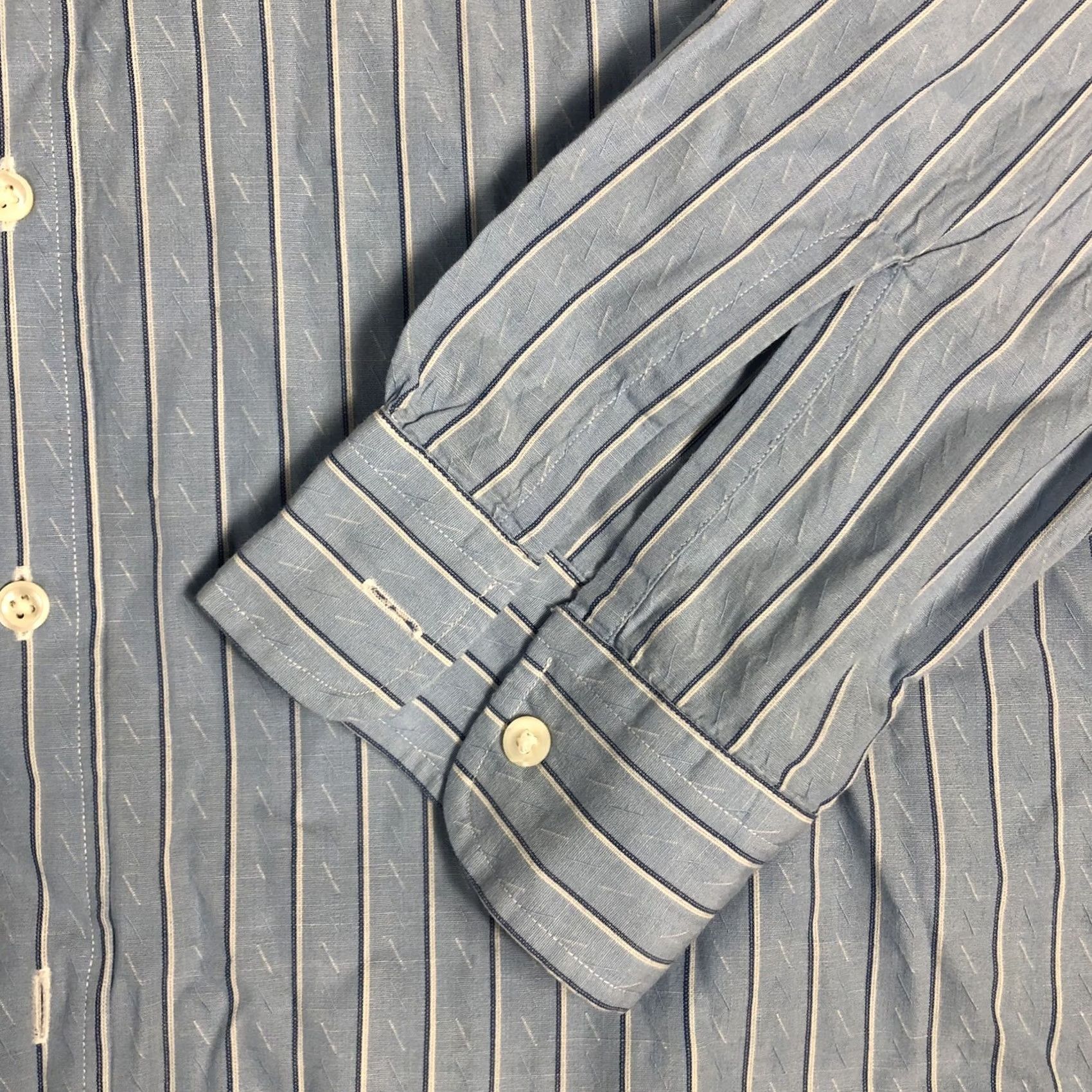 Polo Ralph Lauren Polo Ralph Lauren Button-Up Shirt Mens Large Long Sleeve Blue Casual Shirts Button-Up H80 Size US L / EU 52-54 / 3 - 4 Thumbnail