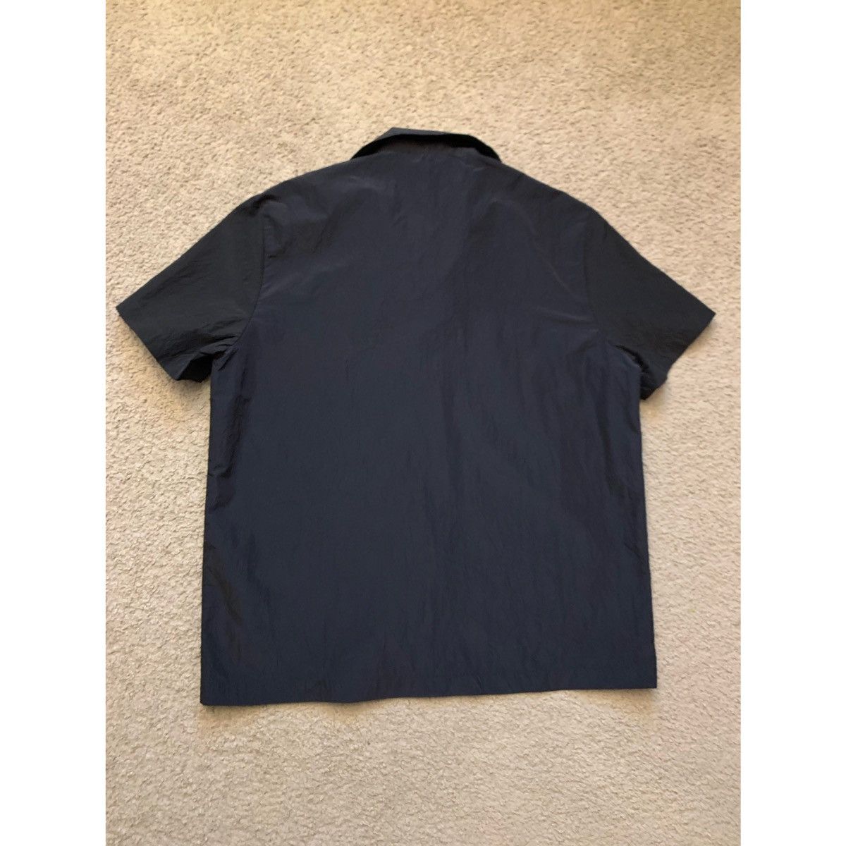 Totokaelo Archive Totokaelo Archive Black Crinkle Japanese Nylon Shirt Size US M / EU 48-50 / 2 - 11 Thumbnail