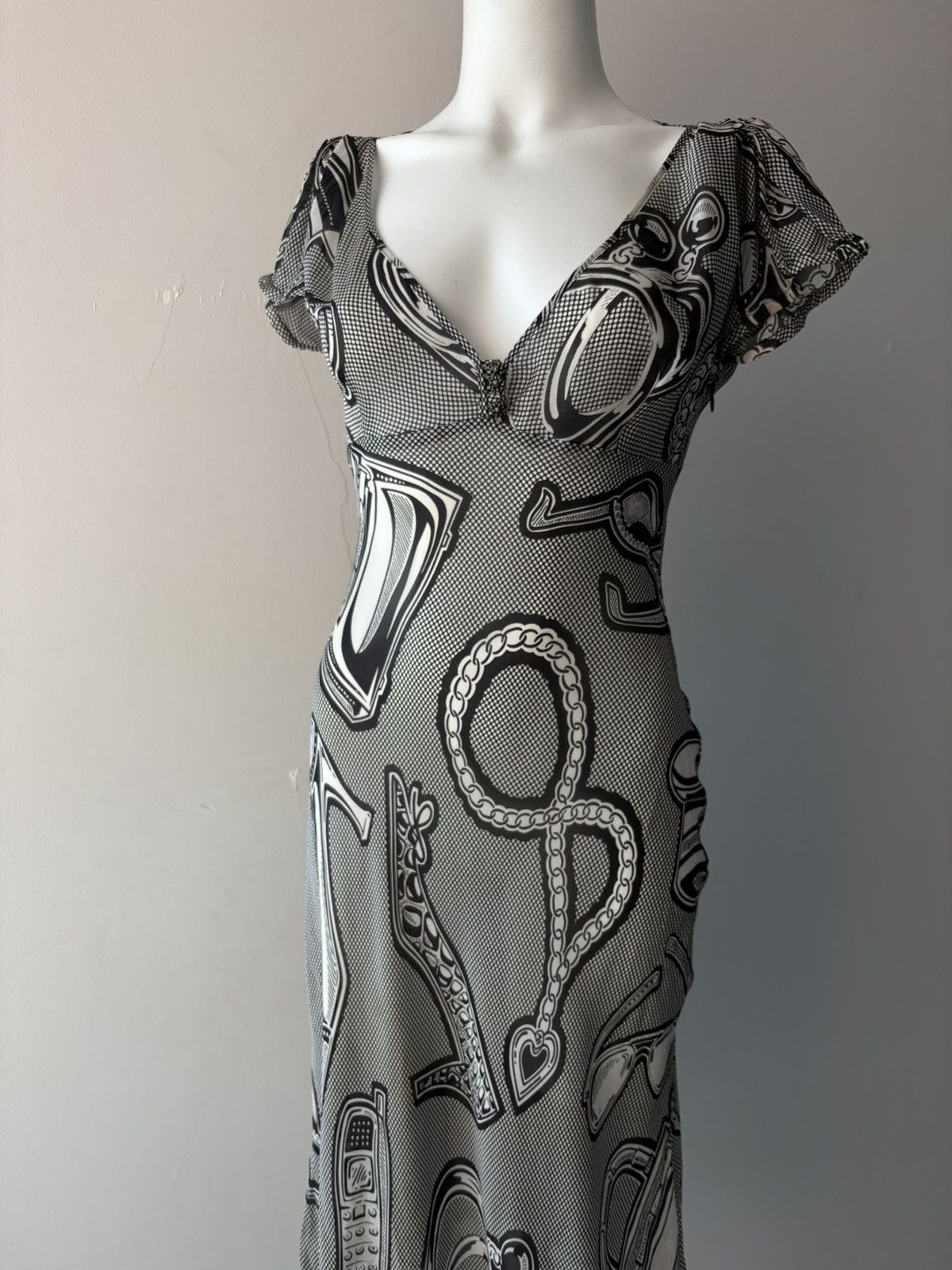 Moschino Moschino silk dress Size M / US 6-8 / IT 42-44 - 12 Thumbnail