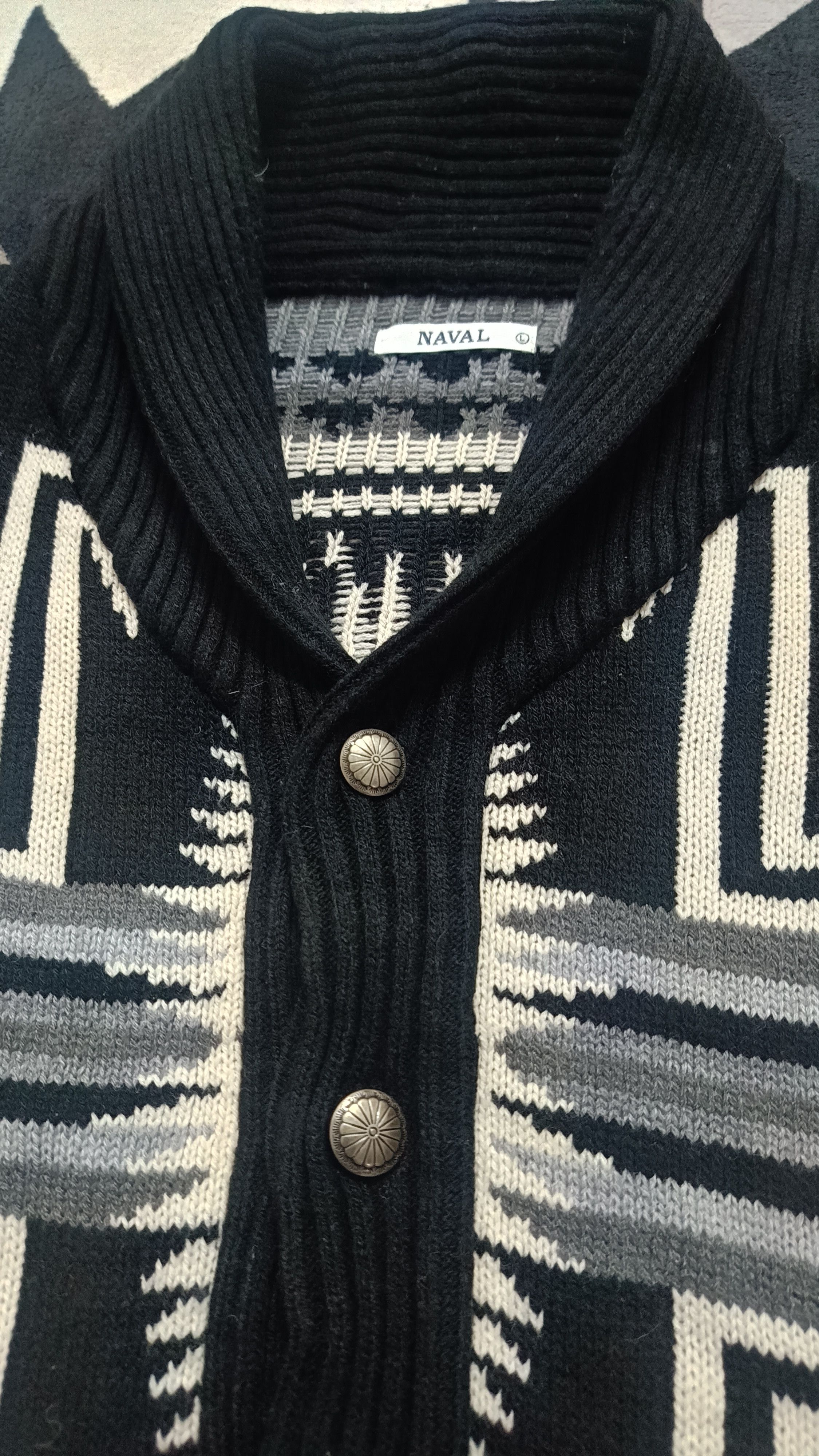 Naval Clothing Factory 🔥🔥 Naval Cardigan Large Native Size US L / EU 52-54 / 3 - 5 Thumbnail