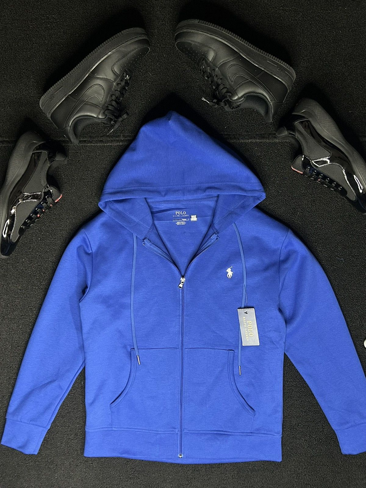 Polo Ralph Lauren Polo Ralph Lauren Men's Double-Knit Full-Zip Hoodie Size US M / EU 48-50 / 2 - 4 Thumbnail