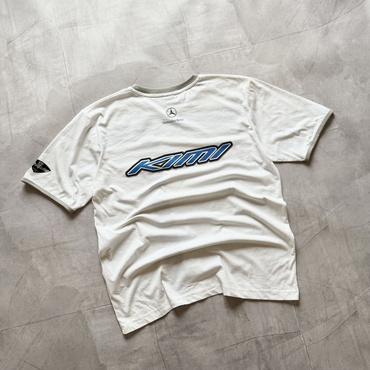 Formula 1 2000s Mercedes Kimmi Raikkonen Formula 1 Racing T-Shirt Tee Size US L / EU 52-54 / 3 - 3 Thumbnail