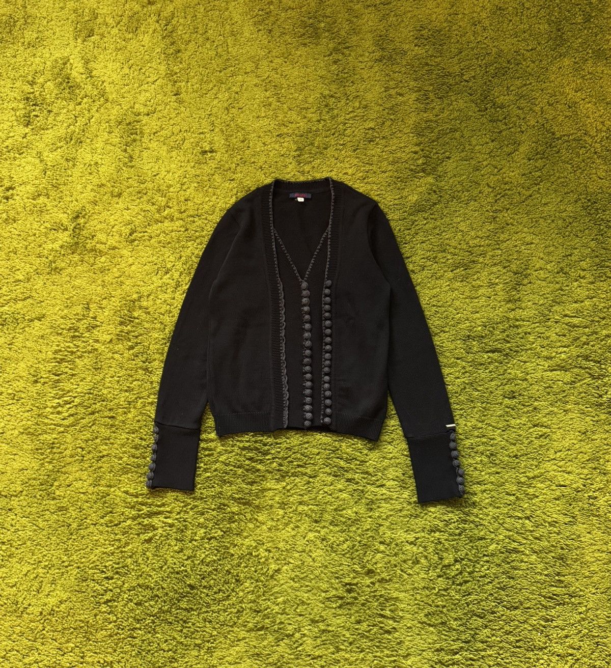 Japanese Brand × Kenzo × Vintage 🇯🇵 Kenzo 2000s vintage Japanese style wool cardigan sweater Size M / US 6-8 / IT 42-44 - 1 Thumbnail