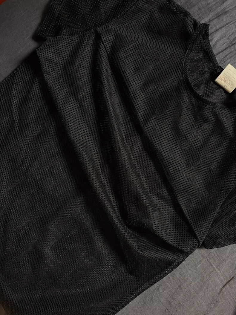 Y's Y's 90s black mesh short sleeves Size ONE SIZE - 6 Thumbnail