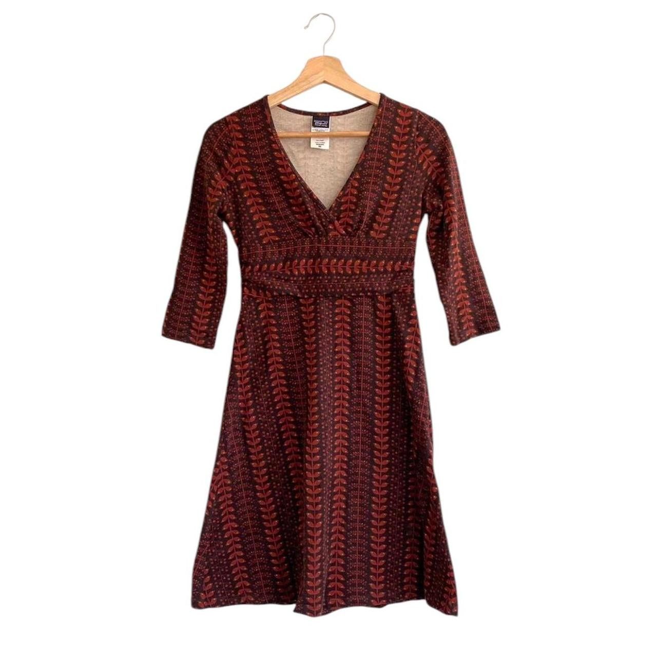 Patagonia PATAGONIA OUTDOOR DRESS WOMENS SIZE XS QUARTER SLEEVE MAROON Size XS / US 0-2 / IT 36-38 - 1 Thumbnail