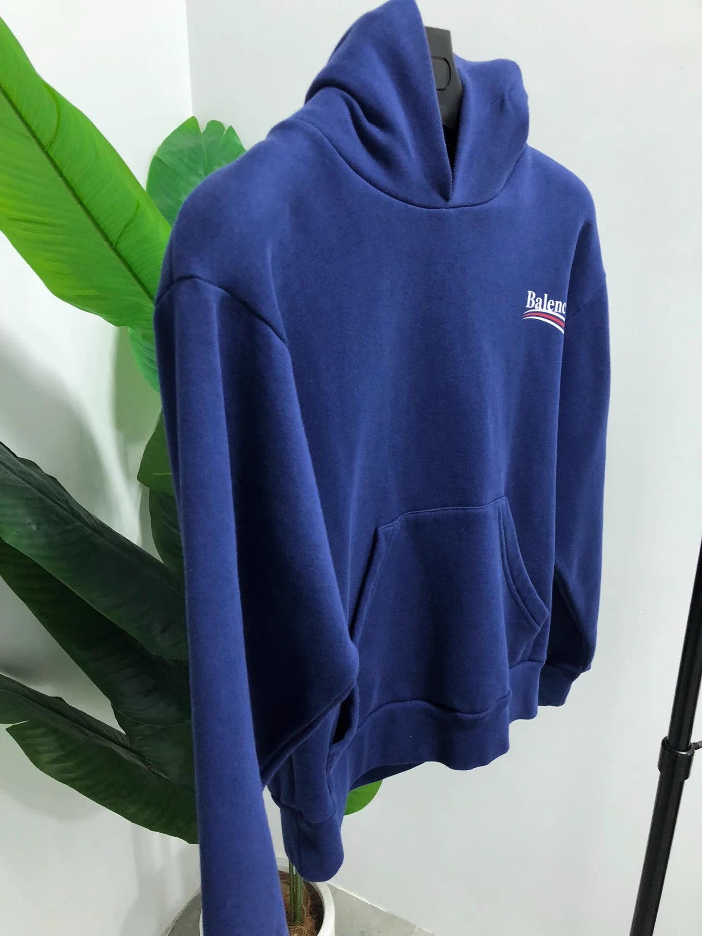 Balenciaga Balenciaga oversized cotton hoodie women's blue size 8 99 Size M / US 6-8 / IT 42-44 - 3 Thumbnail