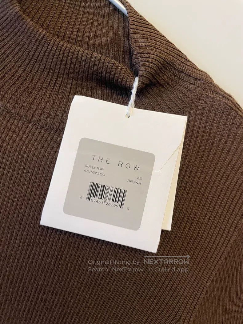 The Row The Row A knit top with a half-high collar Size XS / US 0-2 / IT 36-38 - 2 Thumbnail