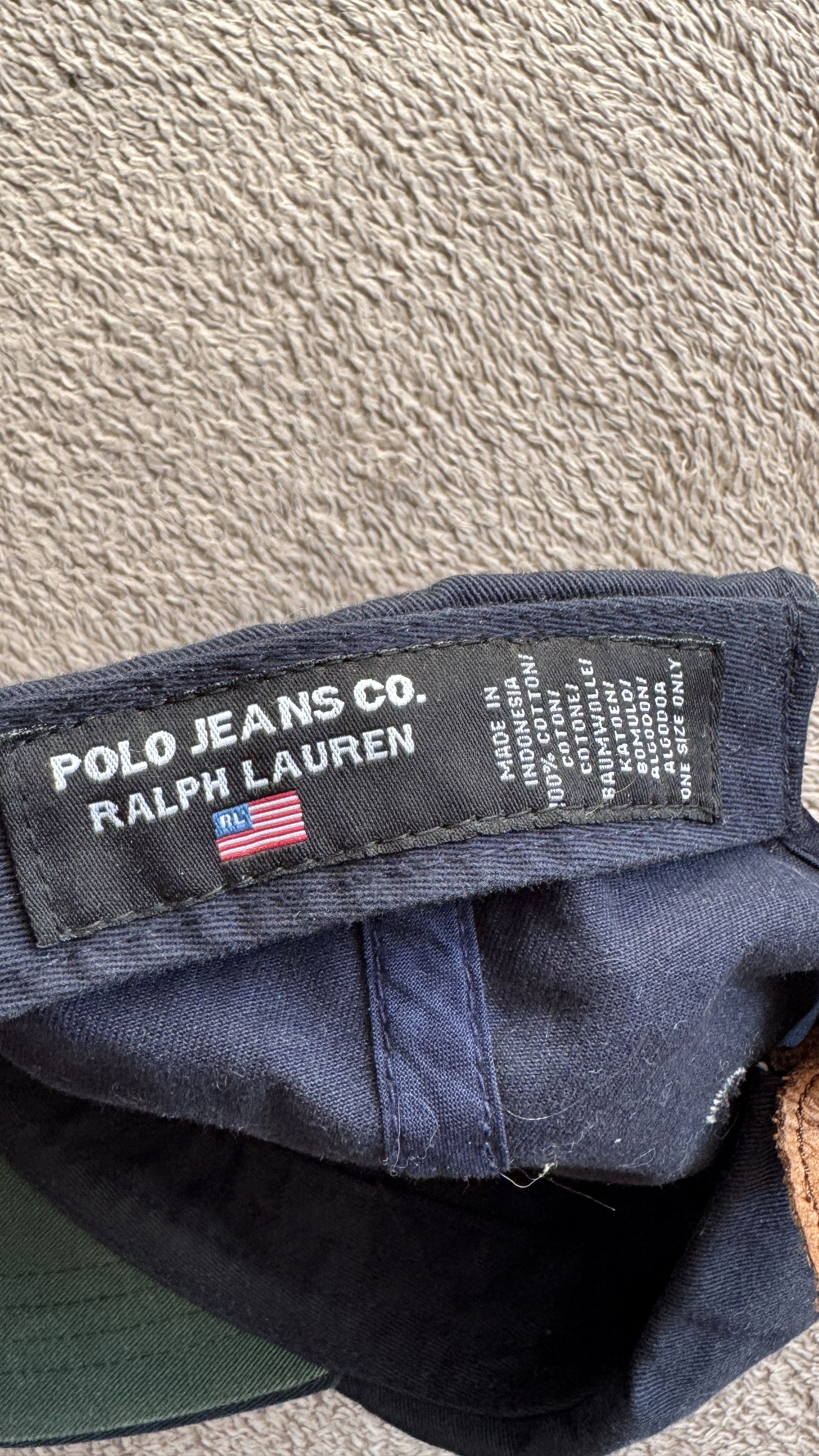 Polo Ralph Lauren × Ralph Lauren × Vintage Vintage Polo Sport Ralph Lauren Cap hat y2k Size ONE SIZE - 4 Thumbnail