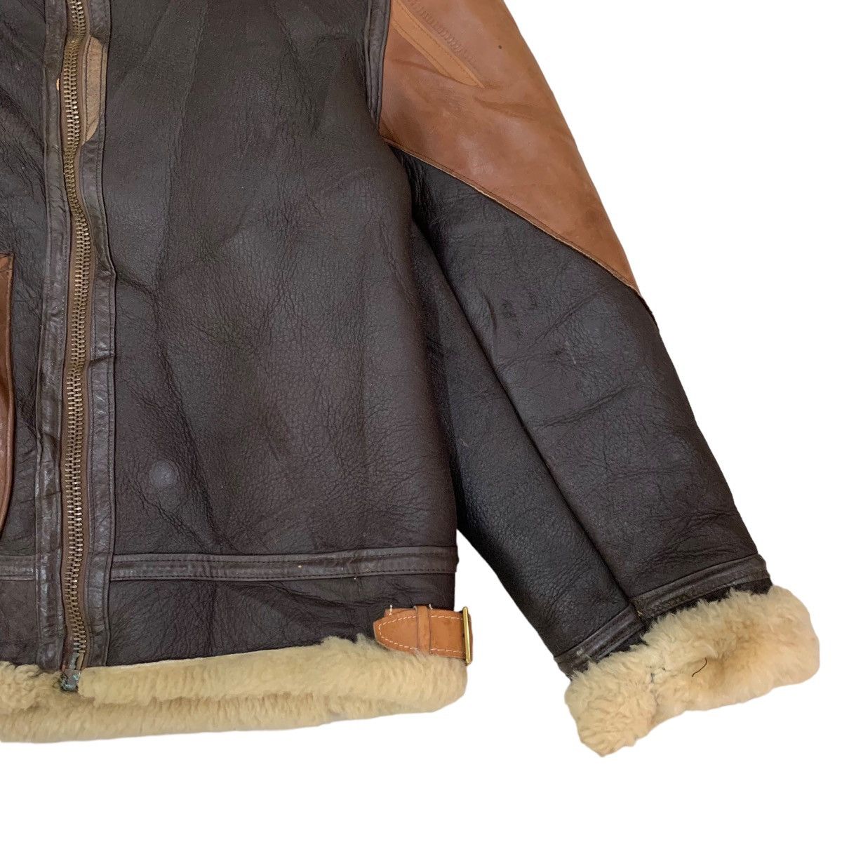 Willis & Geiger 🔥Willis & Geiger Type B3 Shearling Sheepskin Leather Jacket Size US M / EU 48-50 / 2 - 11 Thumbnail