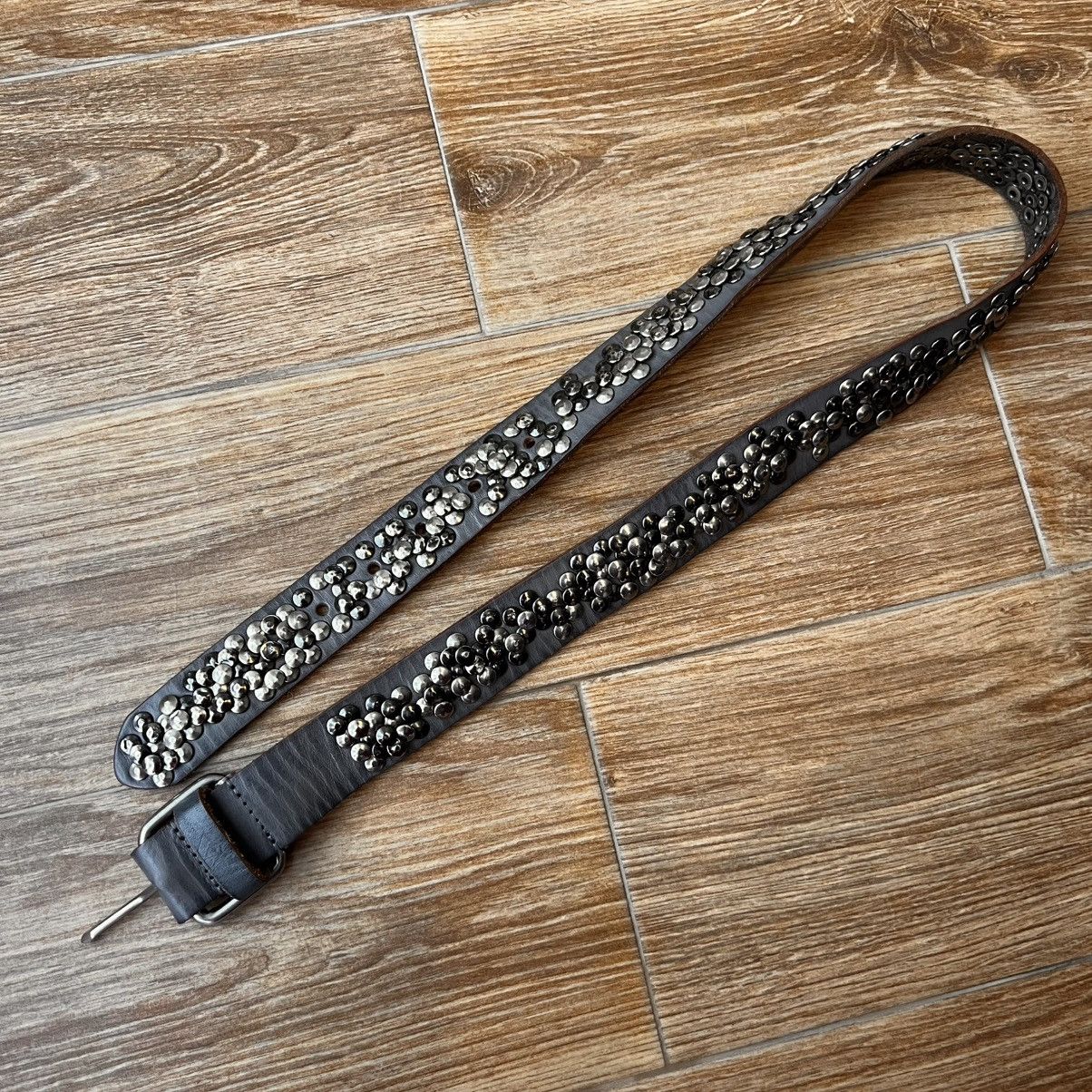 Freeman T. Porter Freeman T. Porter 90s Y2K Grunge Studded Belt Silver Size 30 - 2 Thumbnail