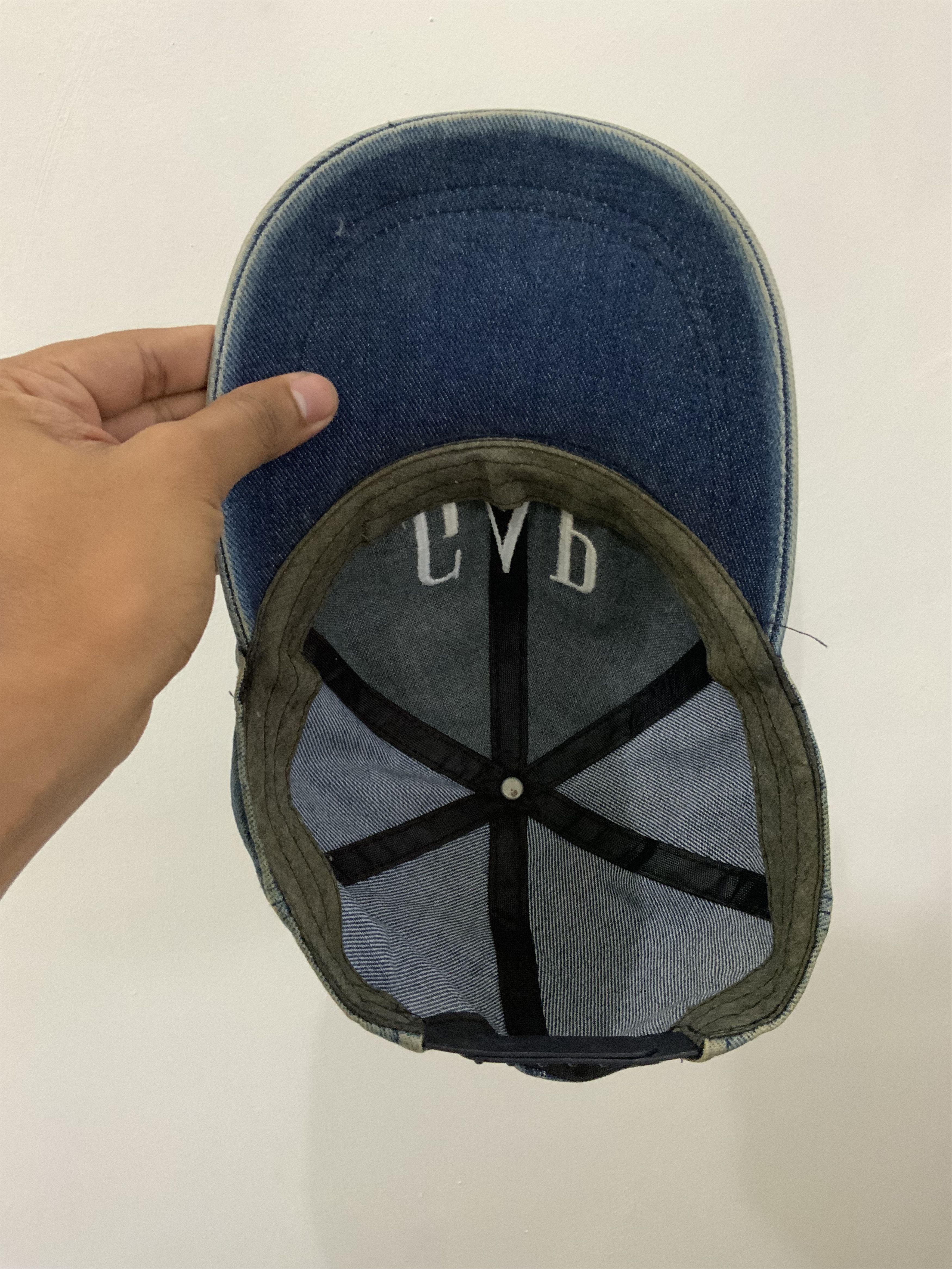 Japanese Brand Gap Denime Fade Indigo Hat Size ONE SIZE - 10 Thumbnail