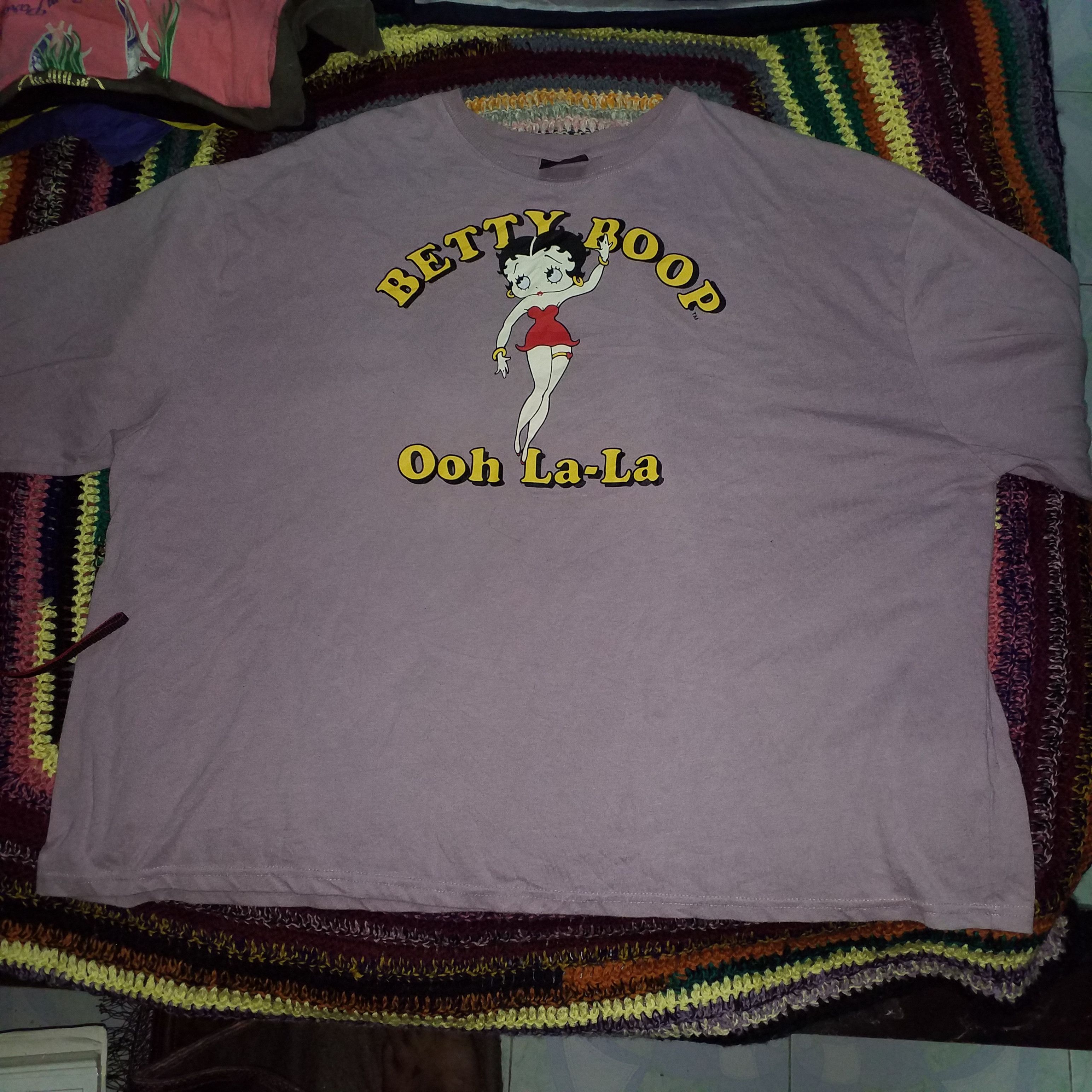 Japanese Brand STRANGE HEAVEN X BETTY BOOP CHEST 27 LONG 27 INCH Size 4XL / US 24-26 - 1 Thumbnail