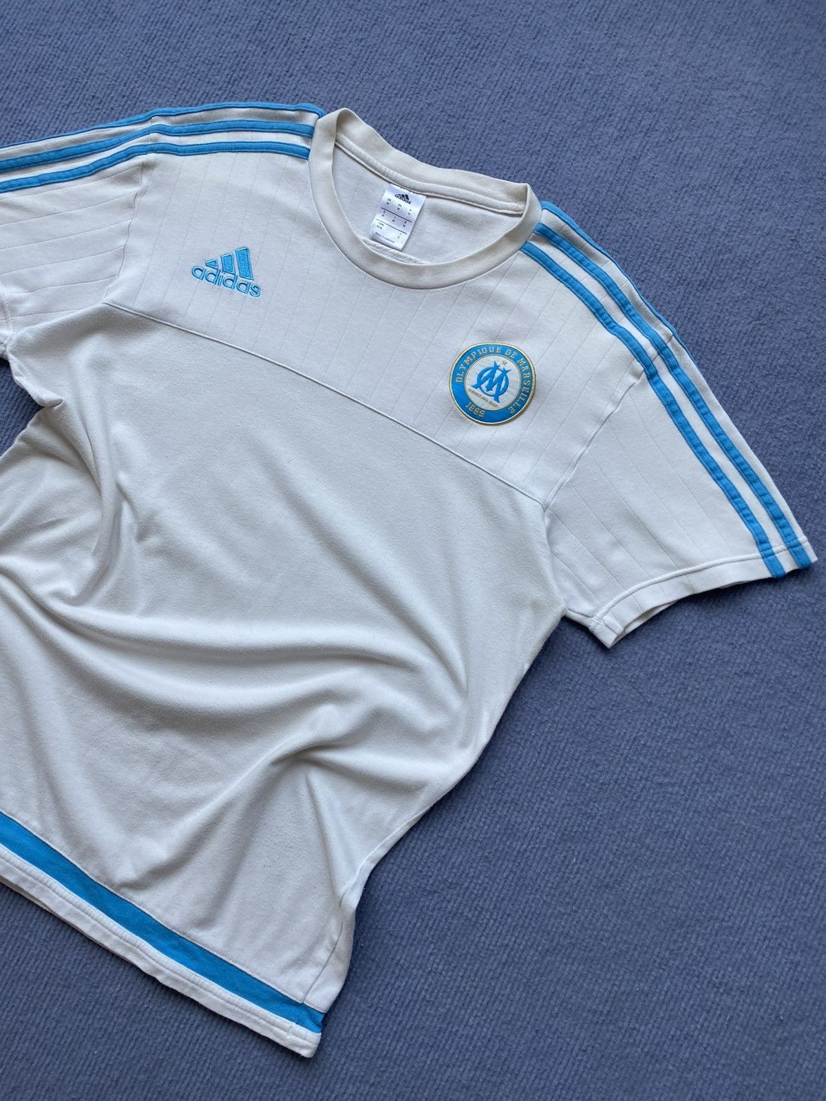 Adidas Adidas Olympique Marseille Tee✨ Size US M / EU 48-50 / 2 - 1 Thumbnail
