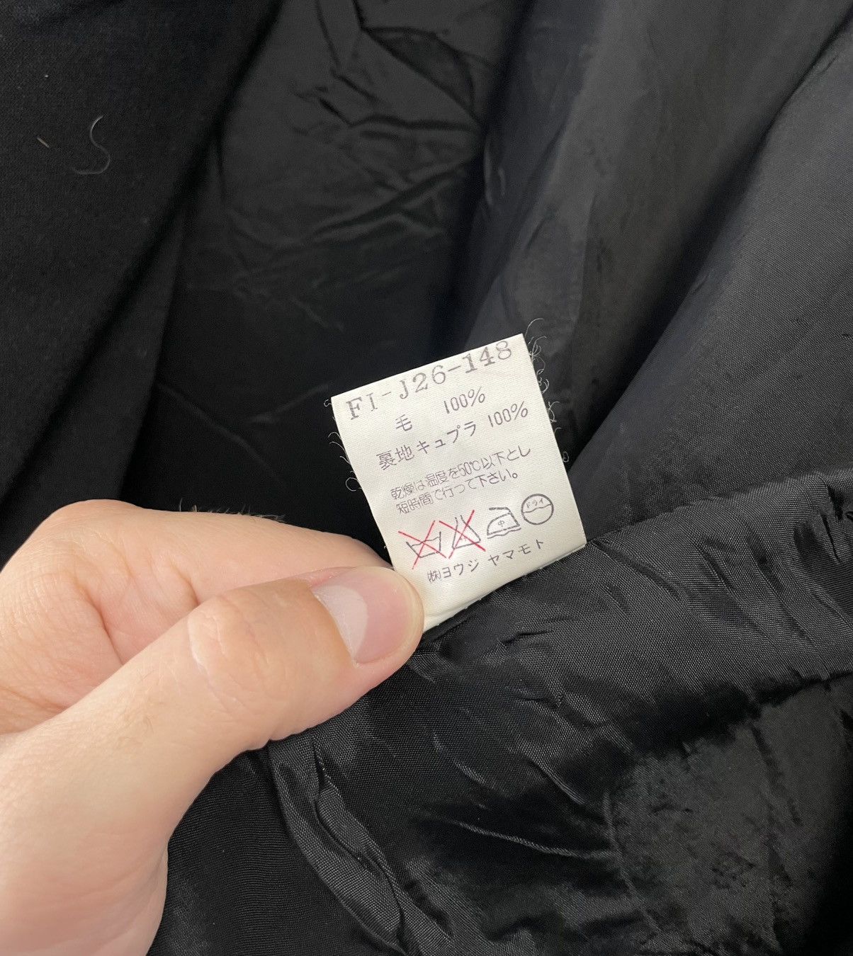 Yohji Yamamoto Yohji Yamamoto Wool Avant Garde Coat Jacket Size US M / EU 48-50 / 2 - 12 Thumbnail