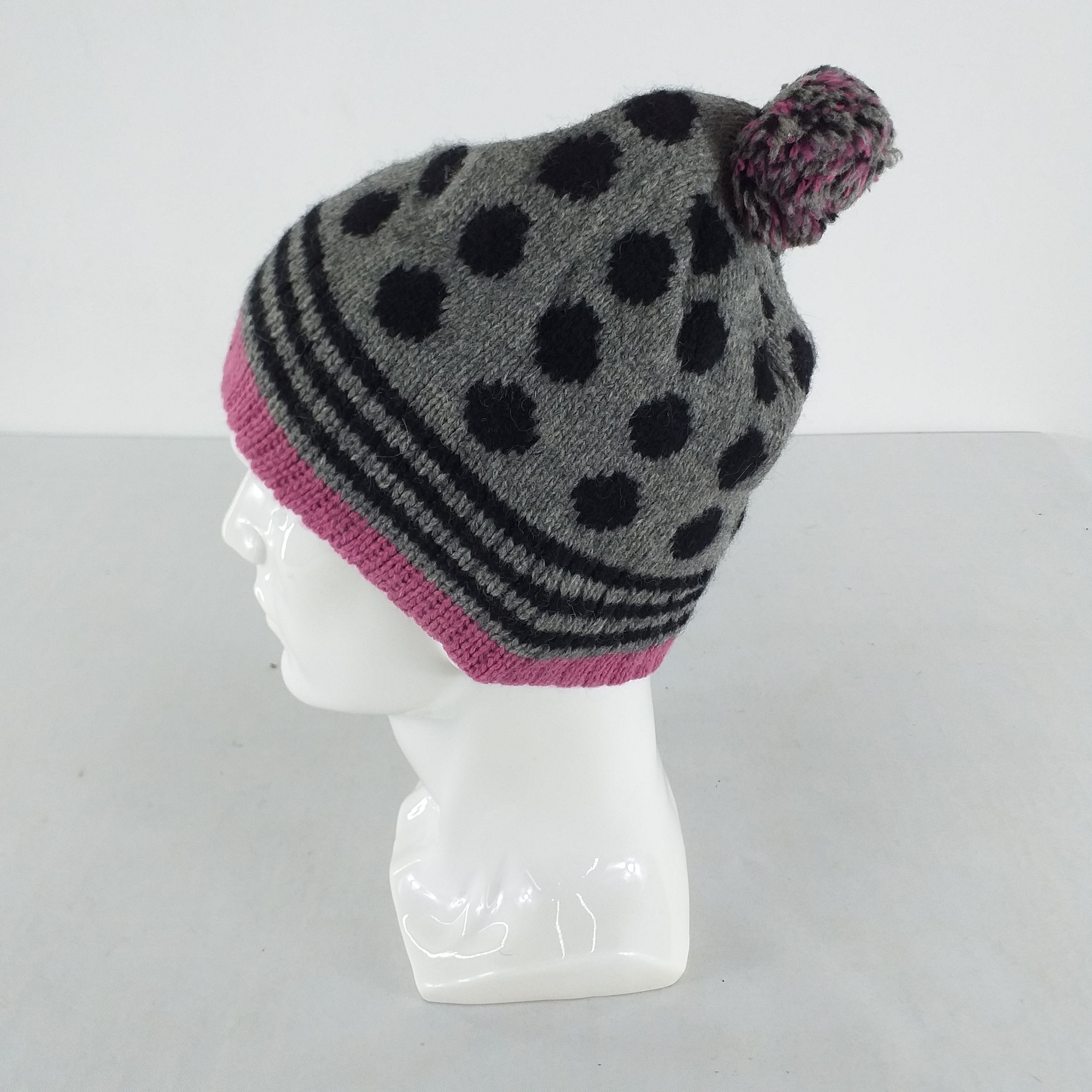 Japanese Brand Polka Dot Snow Cap Hat Beanie -BN375 Size ONE SIZE - 1 Thumbnail