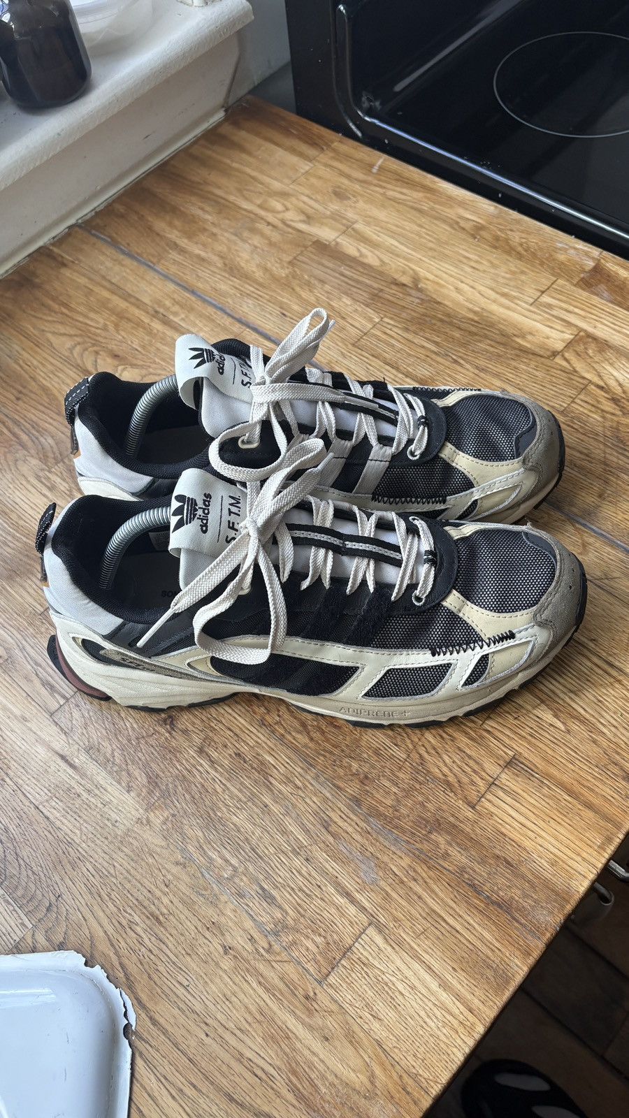 Adidas × Song For The Mute Adidas x Song for the Mute Shadowturf Black Cream White Size US 10.5 / EU 43-44 - 2 Thumbnail
