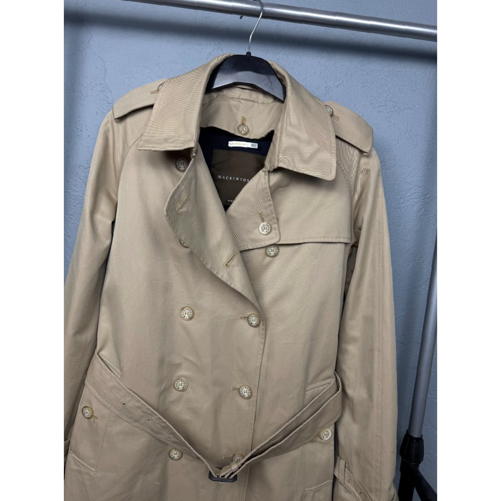 Mackintosh Mackintosh Trench Coat Jacket Womens with removable lining S Beige Popular UK Brand 90s Event style: Trench Coat Womens Medium? Size S / US 4 / IT 40 - 2 Thumbnail