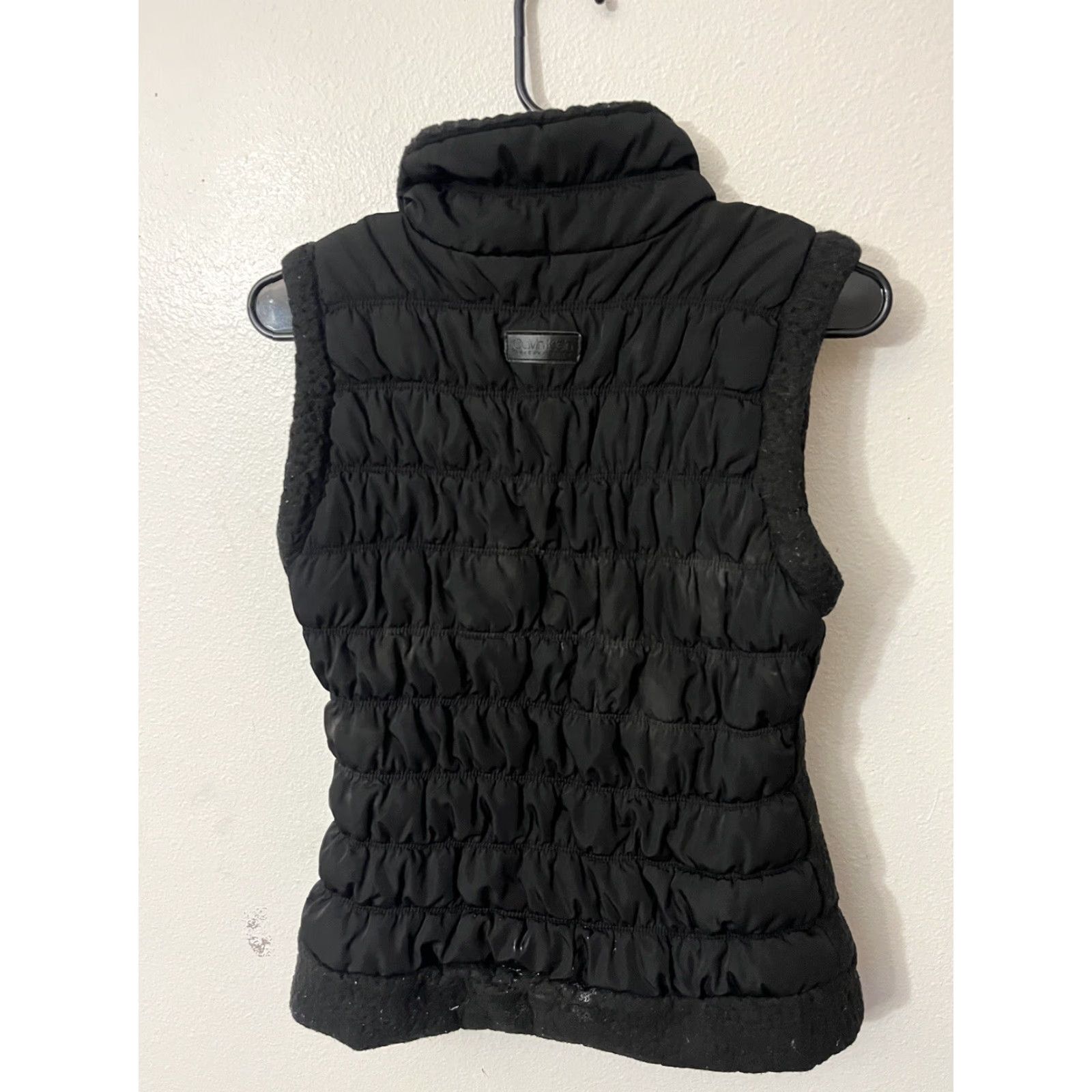 Calvin Klein Calvin Klein Performance Vest Womens Medium Puffer Black Size M / US 6-8 / IT 42-44 - 3 Thumbnail