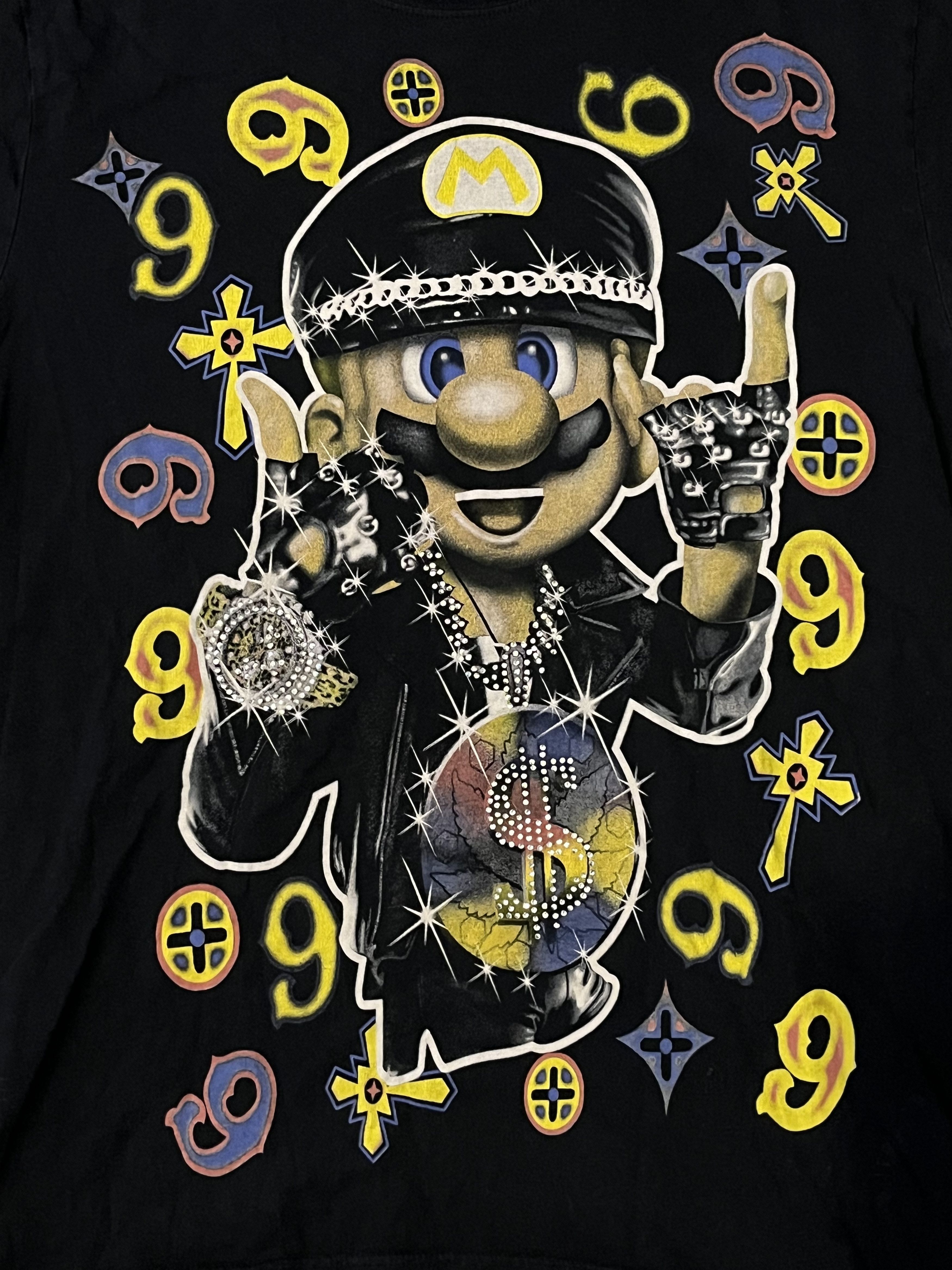 Other Stay Tooned Mario Bros Biker Drip Dollars Size US L / EU 52-54 / 3 - 4 Thumbnail