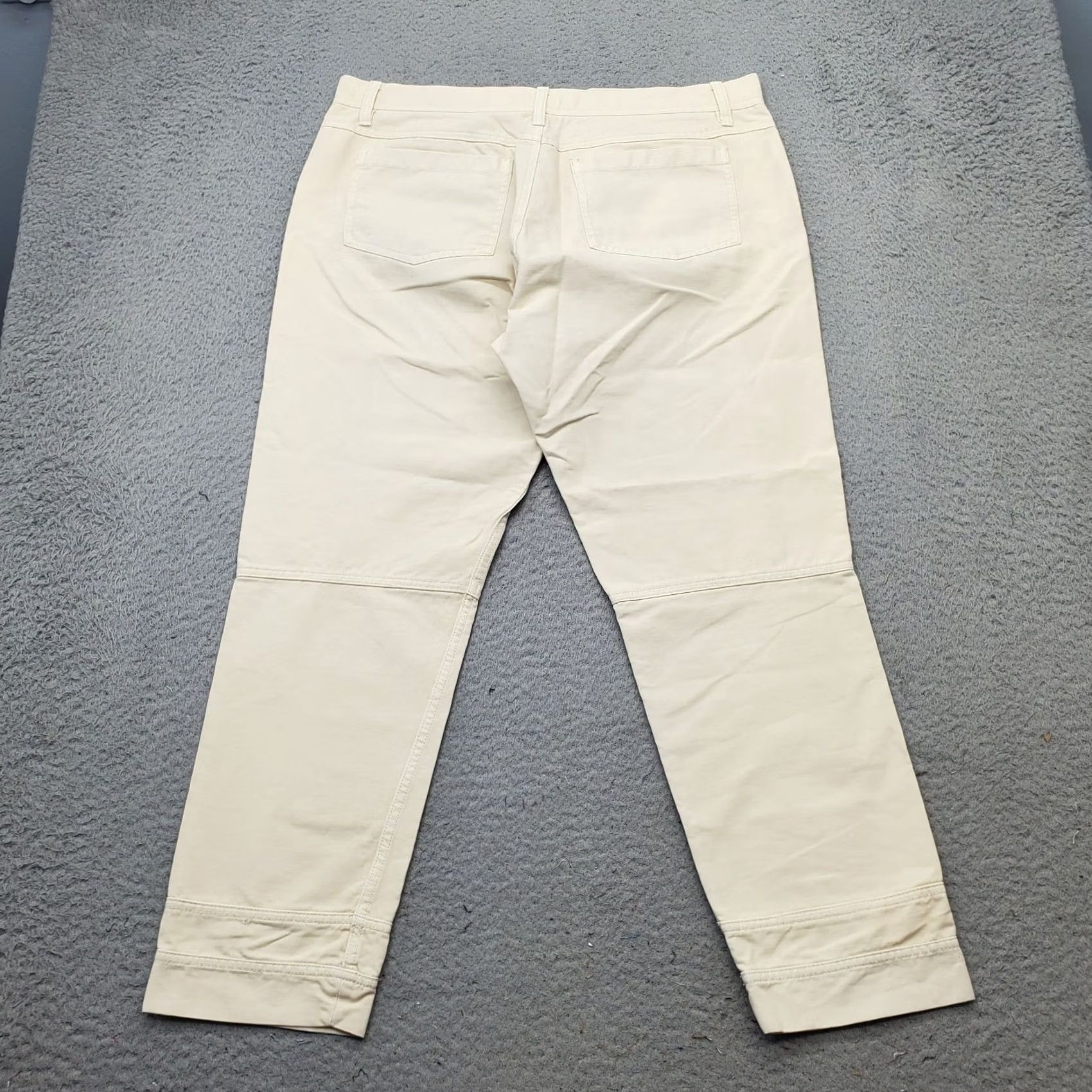 J.Crew J.CREW Cropped Pants Womens 10 Multicolor Cotton Light Wash Pockets Size 32" / US 10 / IT 46 - 2 Thumbnail