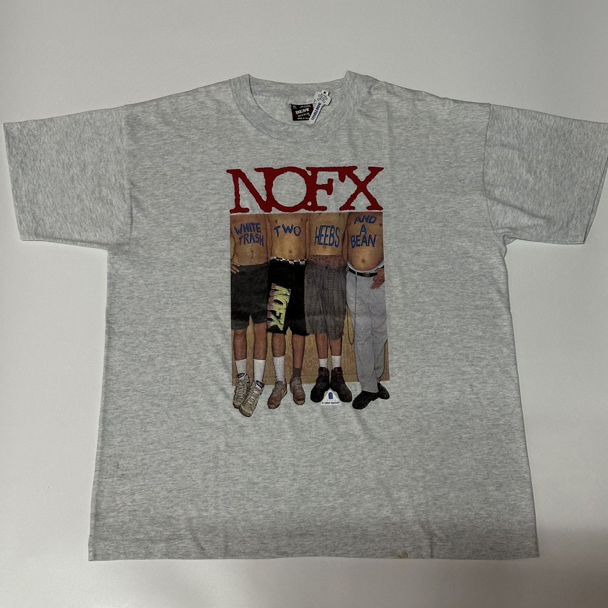 NOFX WHITE TRASH VINTAGE 90’s T-SHIRT