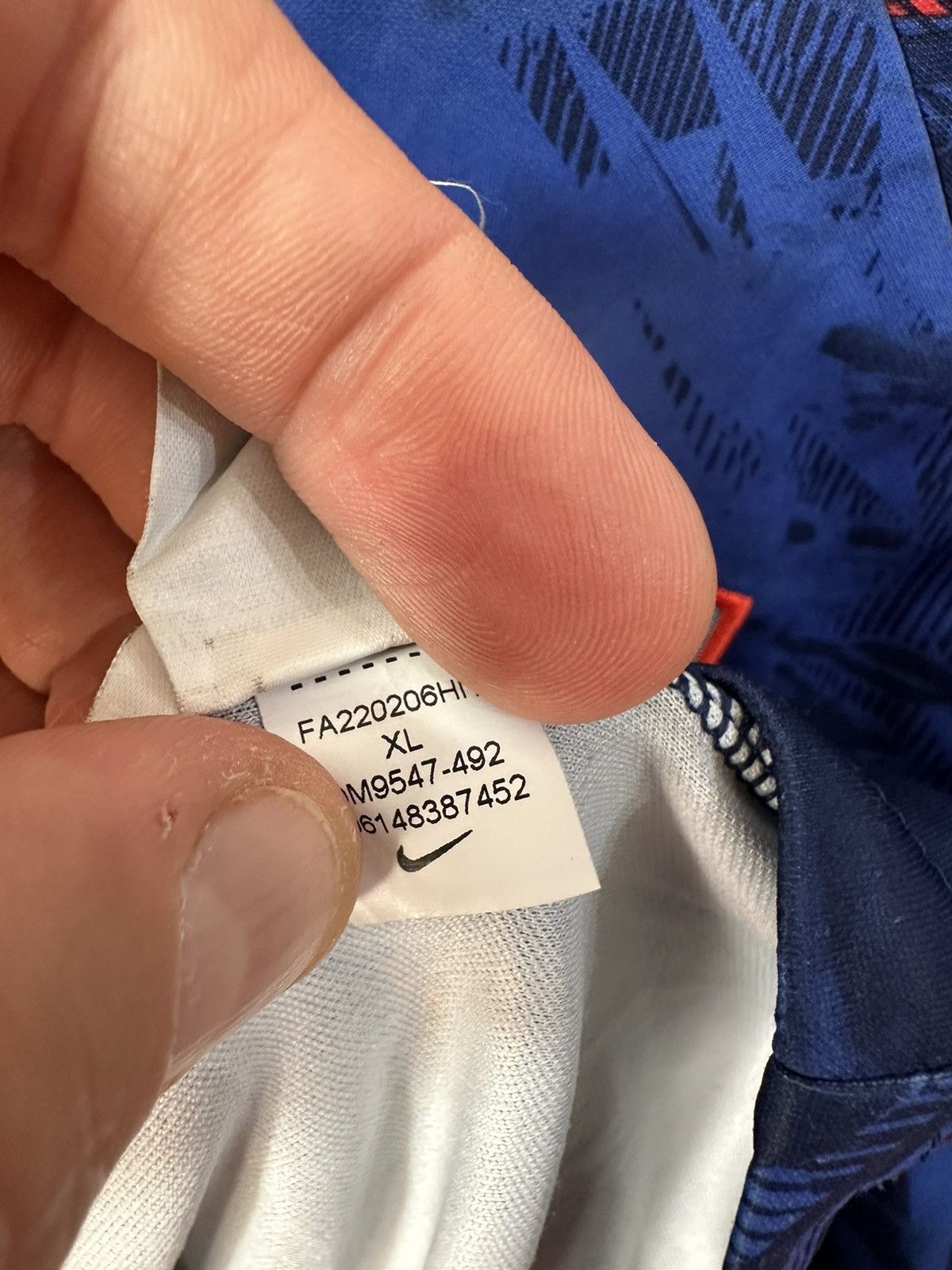 Nike Nike England Pre Match Jersey 2022/2203 Size US XL / EU 56 / 4 - 5 Thumbnail