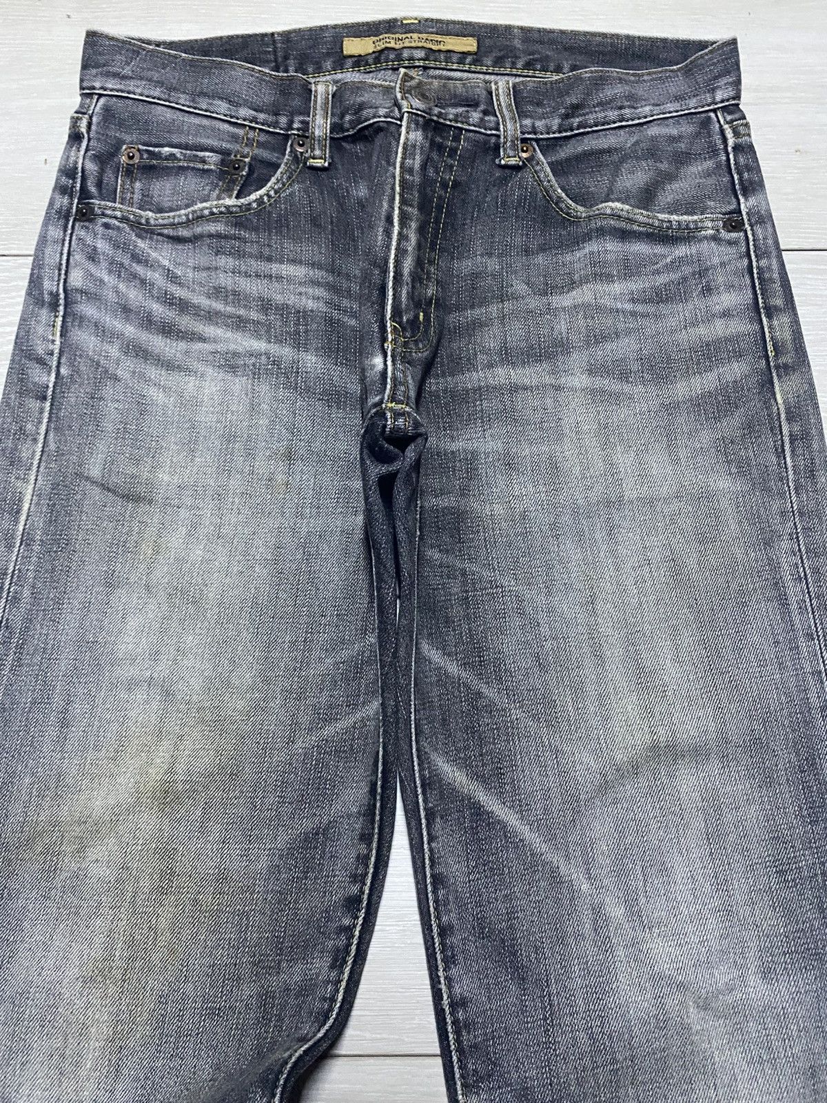 Uniqlo Vintage Japanese Brand Uniqlo S001 Skinny Jeans Size US 30 / EU 46 - 3 Thumbnail