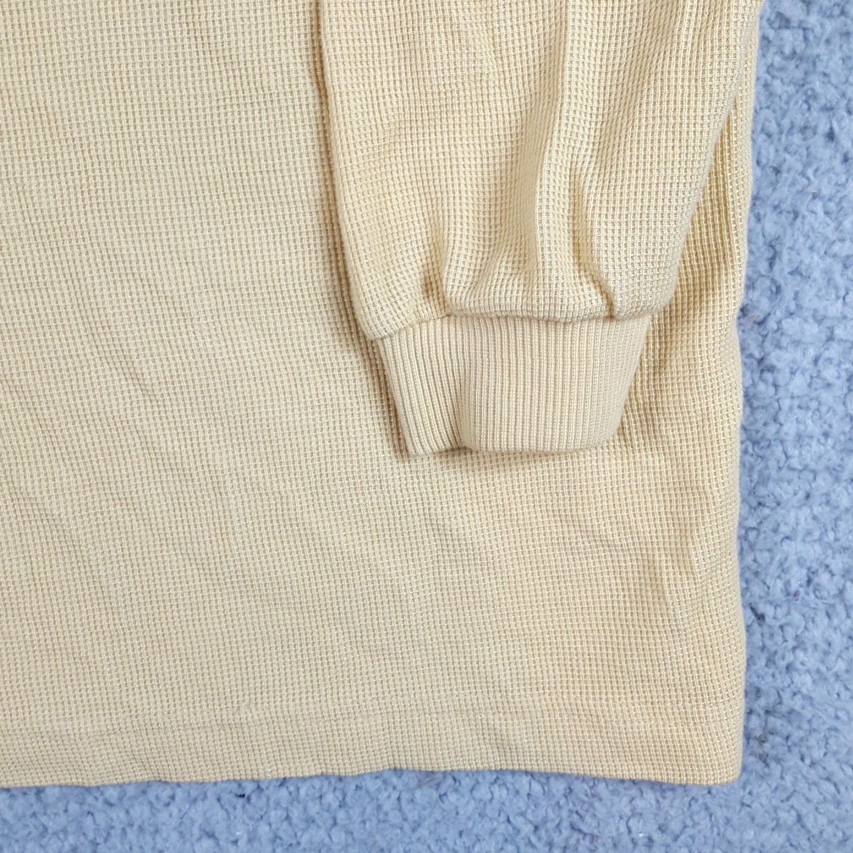 Vintage VINTAGE Chester Gregg Lyocell T-Shirt Knit Moisture Wicking Thermal Mens XL Yellow 80s 90s Under T Shirt Size US XL / EU 56 / 4 - 3 Thumbnail