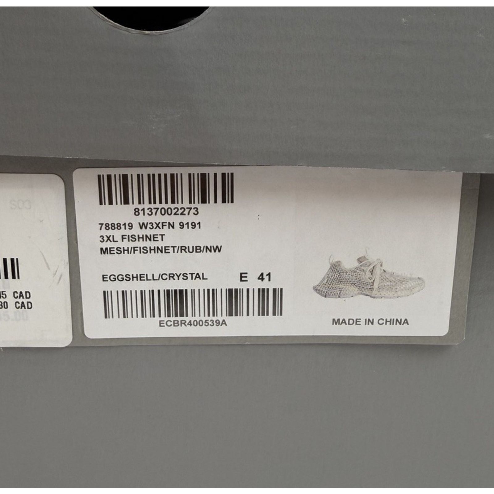 Balenciaga Size 41EU/8US - Balenciaga 3XL Fishnet NEW/RETAIL $1,650! Size US 8 / EU 41 - 14 Thumbnail