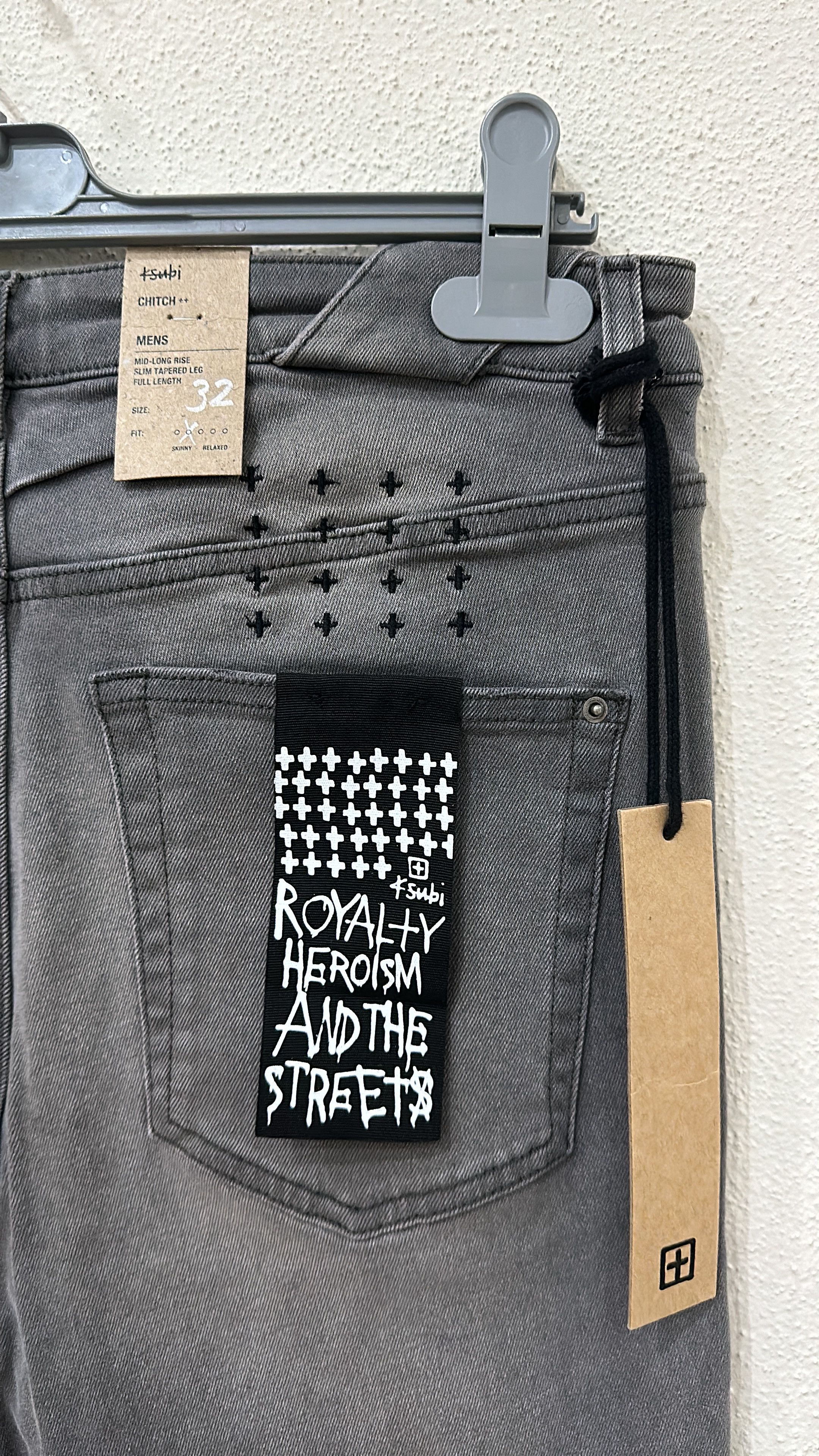 Ksubi Ksubi Chitch Gray Jean Size 32 Never Worn Size US 32 / EU 48 - 3 Thumbnail