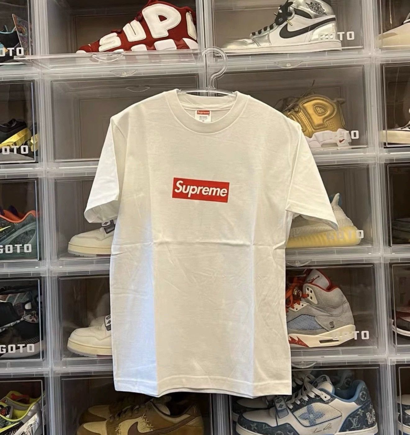 Supreme RARE Supreme Dipset (Jim Jones & Juelz) Box Logo White Tee